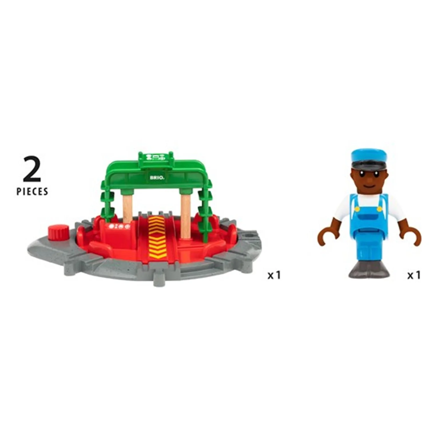 33476 BRIO WORLD - Turntable & Figure - Image 5