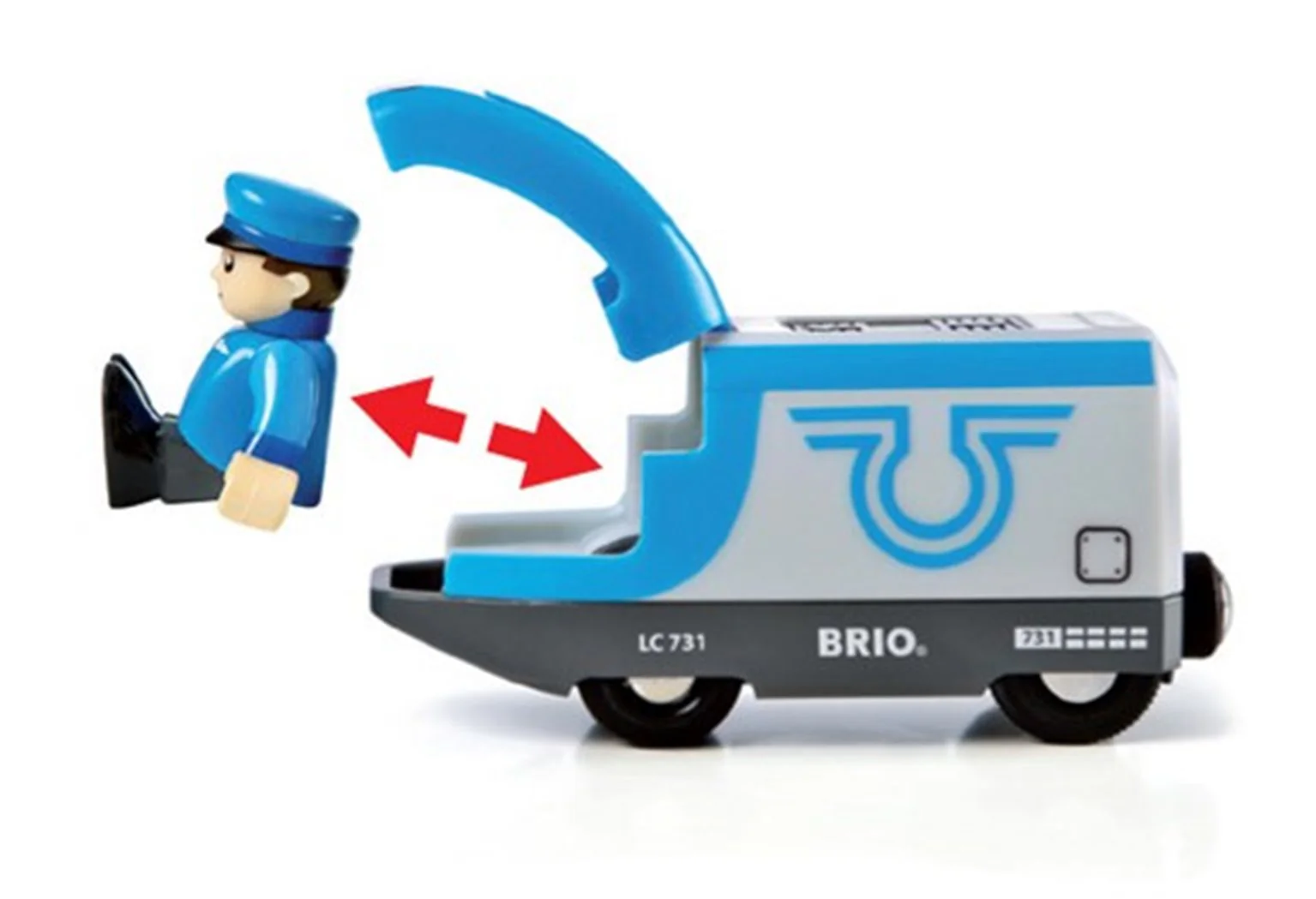 BRIO WORLD - Battery Operated Travel Engine - Image 4