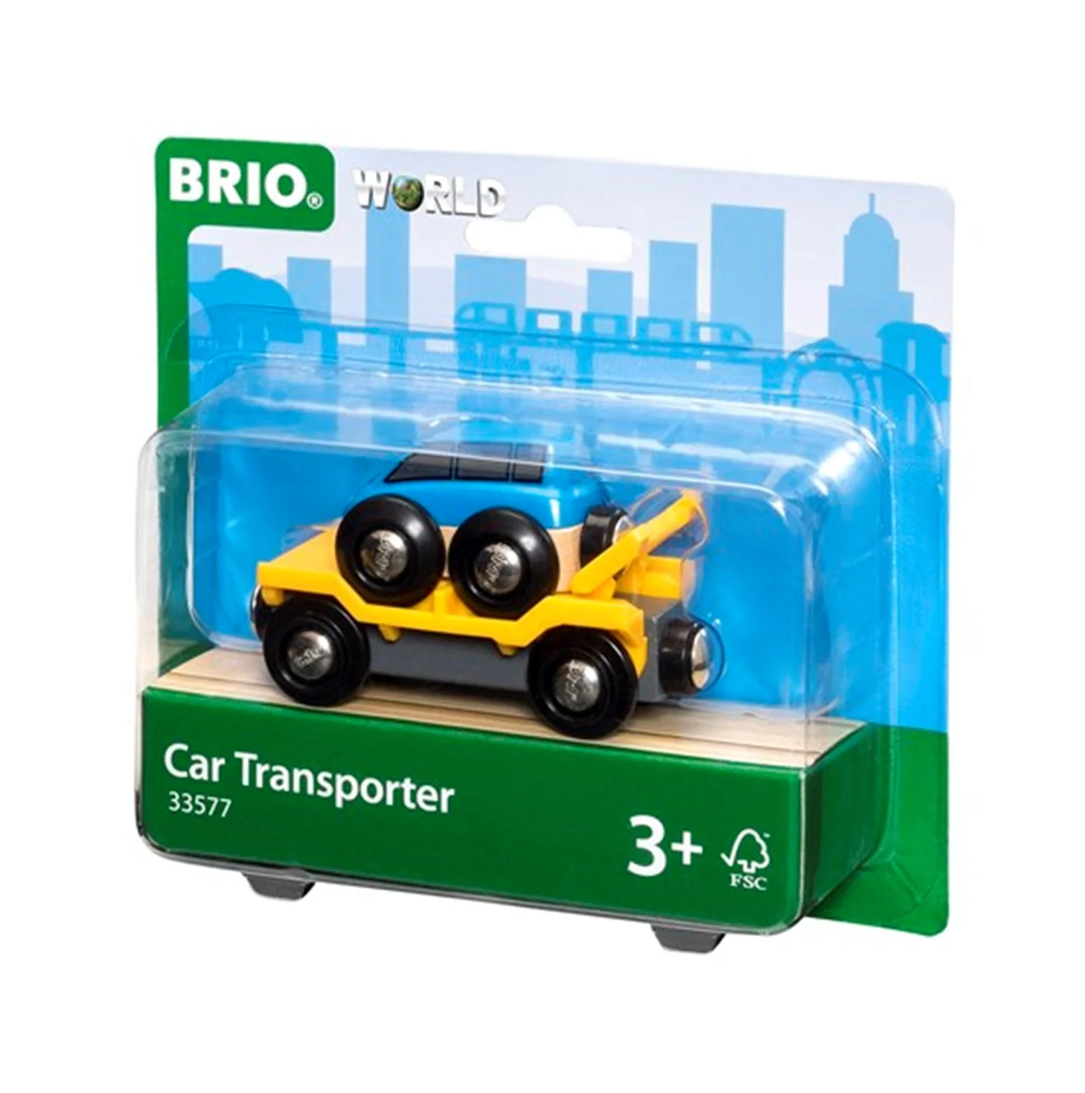 33577 BRIO WORLD - Car Transporter for Railway - Image 7