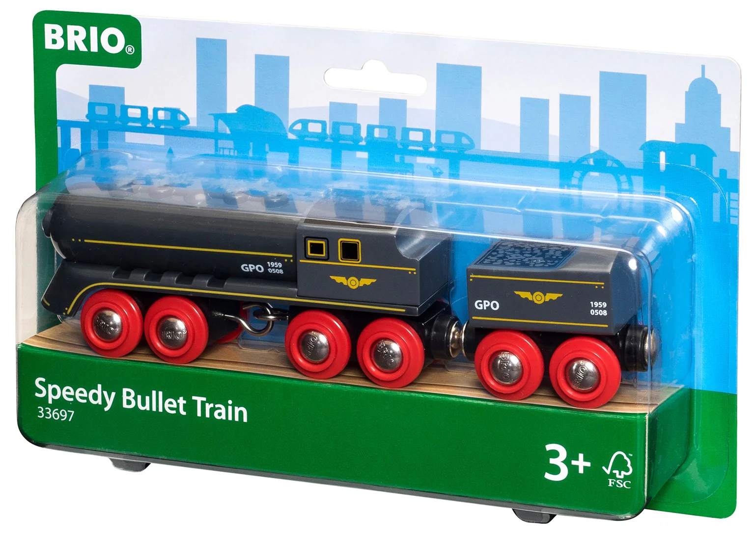 33697 BRIO World - Speedy Bullet Train - Image 2