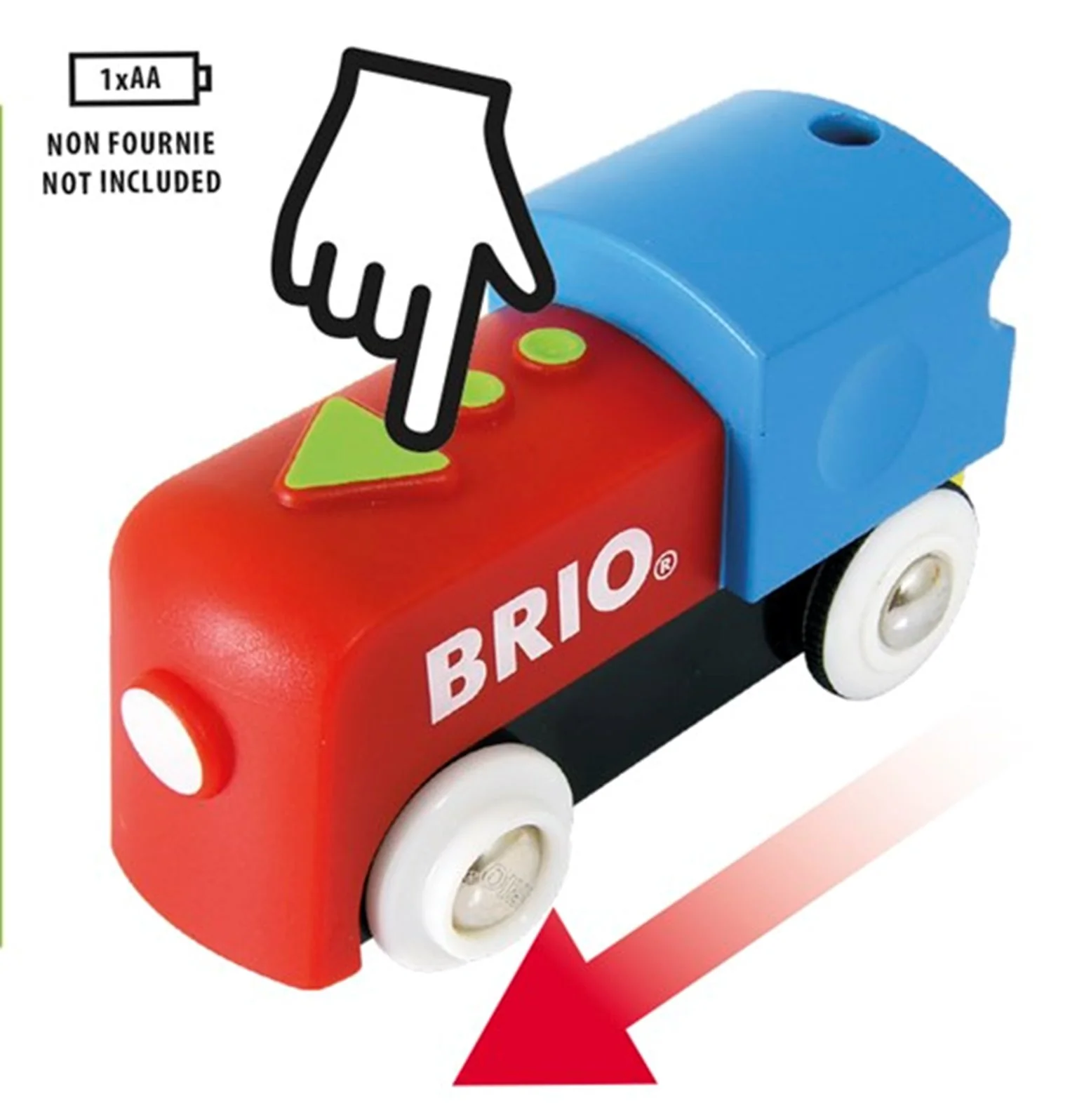 33710 BRIO WORLD - My First Railway Battery Operated Train Set - Image 3