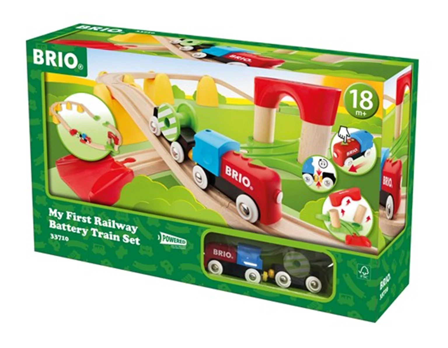 33710 BRIO WORLD - My First Railway Battery Operated Train Set - Image 5