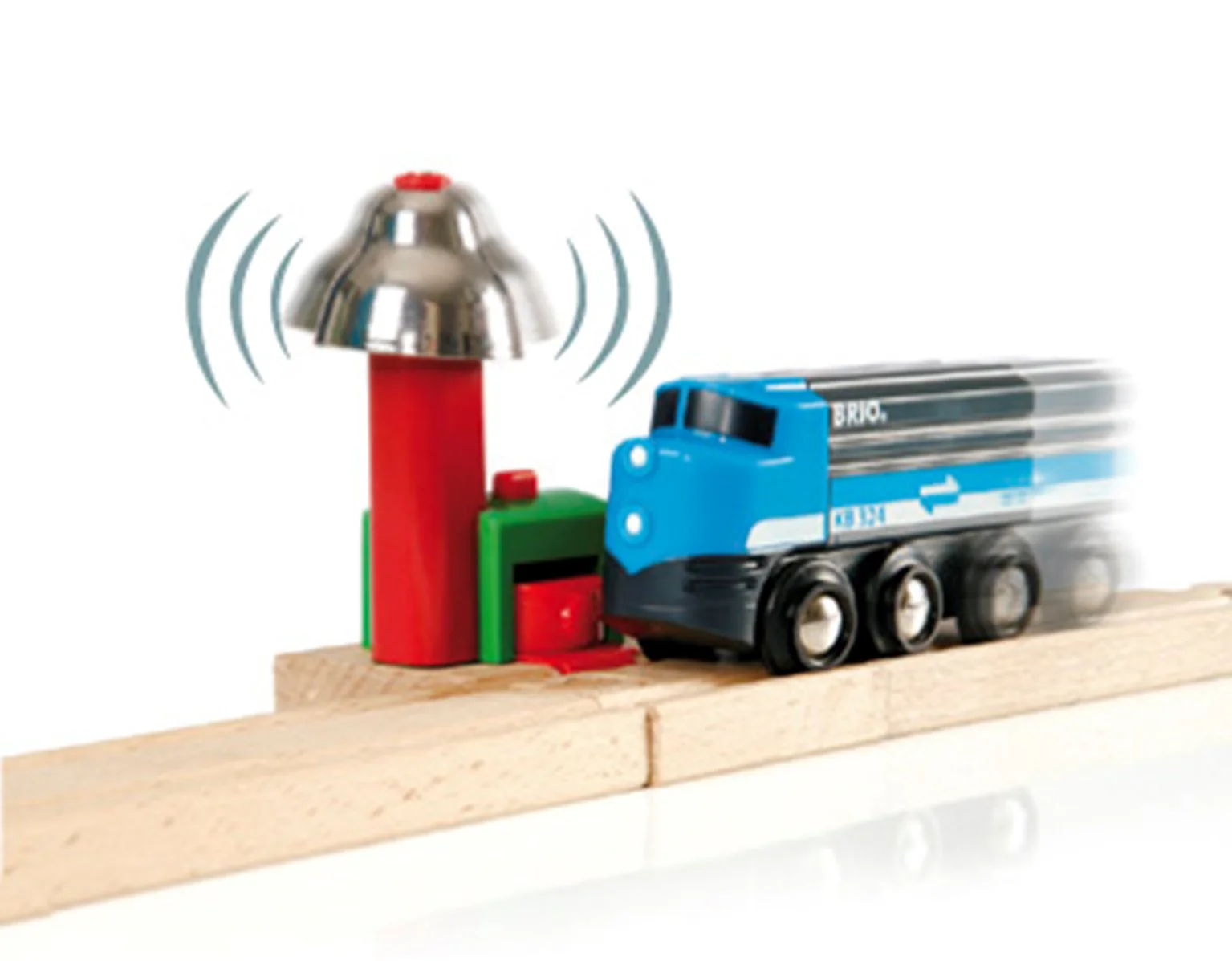 33754 BRIO WORLD - Magnetic Bell Signal for Railway - Image 3