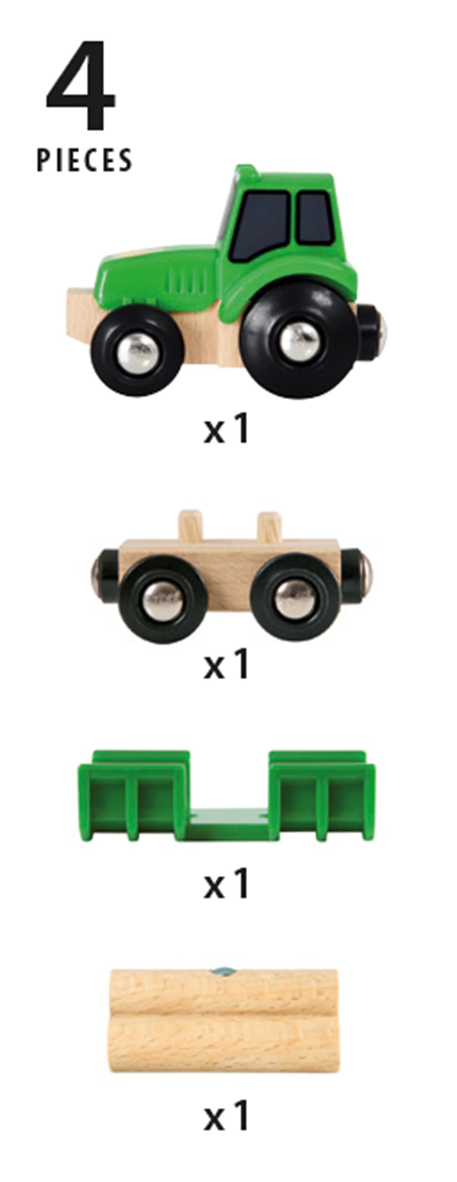 33799 BRIO WORLD - Tractor with Load - Image 2