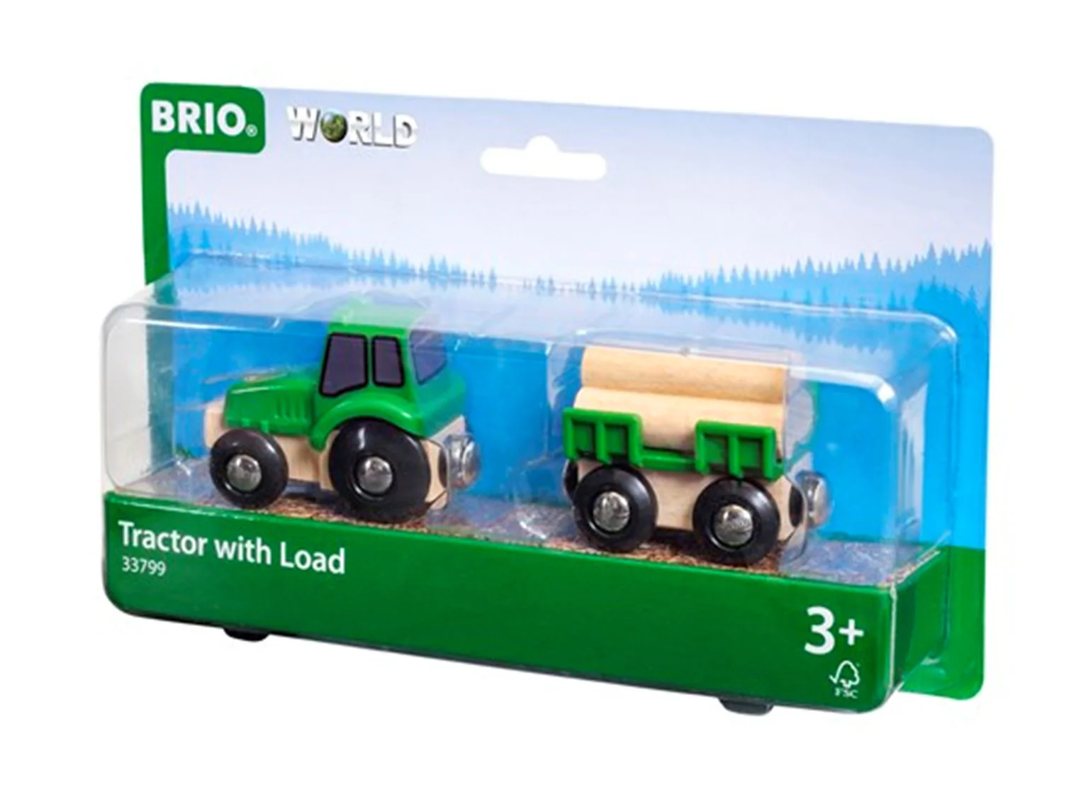 33799 BRIO WORLD - Tractor with Load - Image 3