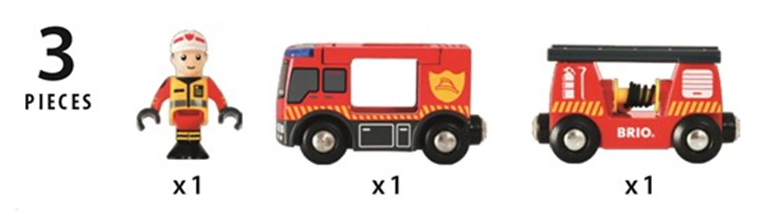 33811 BRIO WORLD - Emergency Fire Engine - Image 4