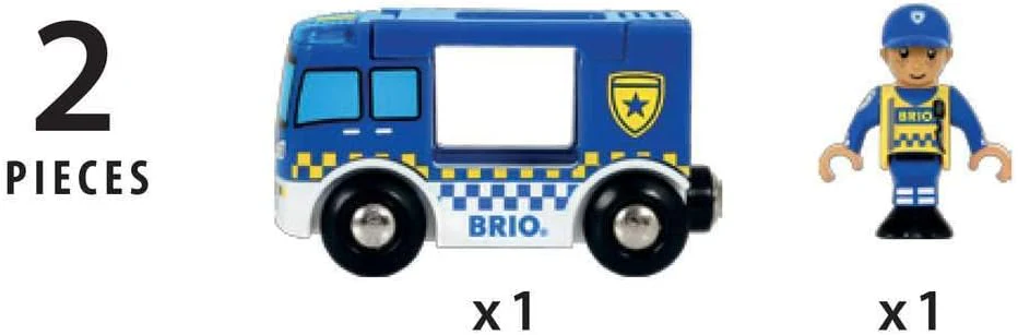33825 BRIO World Police Van - Image 3