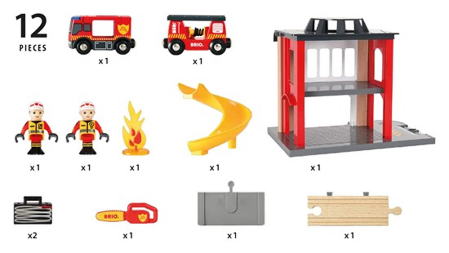 33833 BRIO WORLD - Fire Station - Image 3