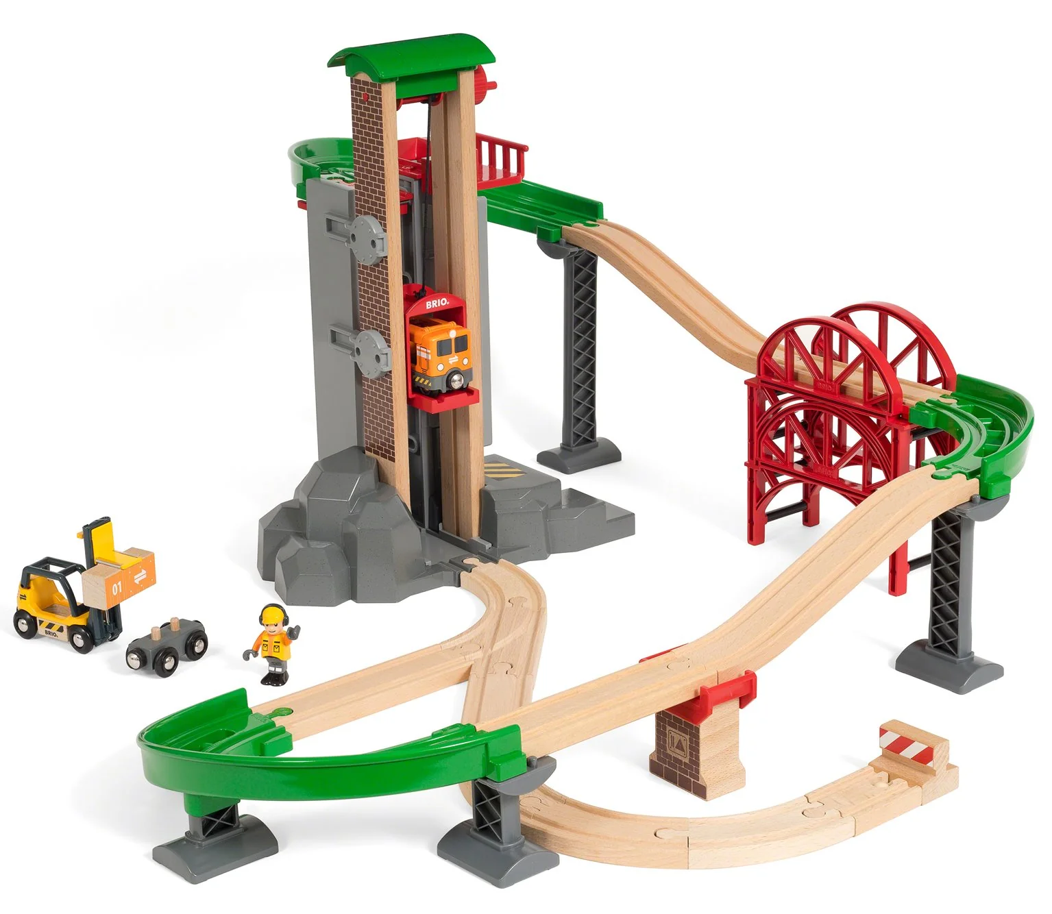 33887 BRIO World - Lift & Load Warehouse Set - Image 3
