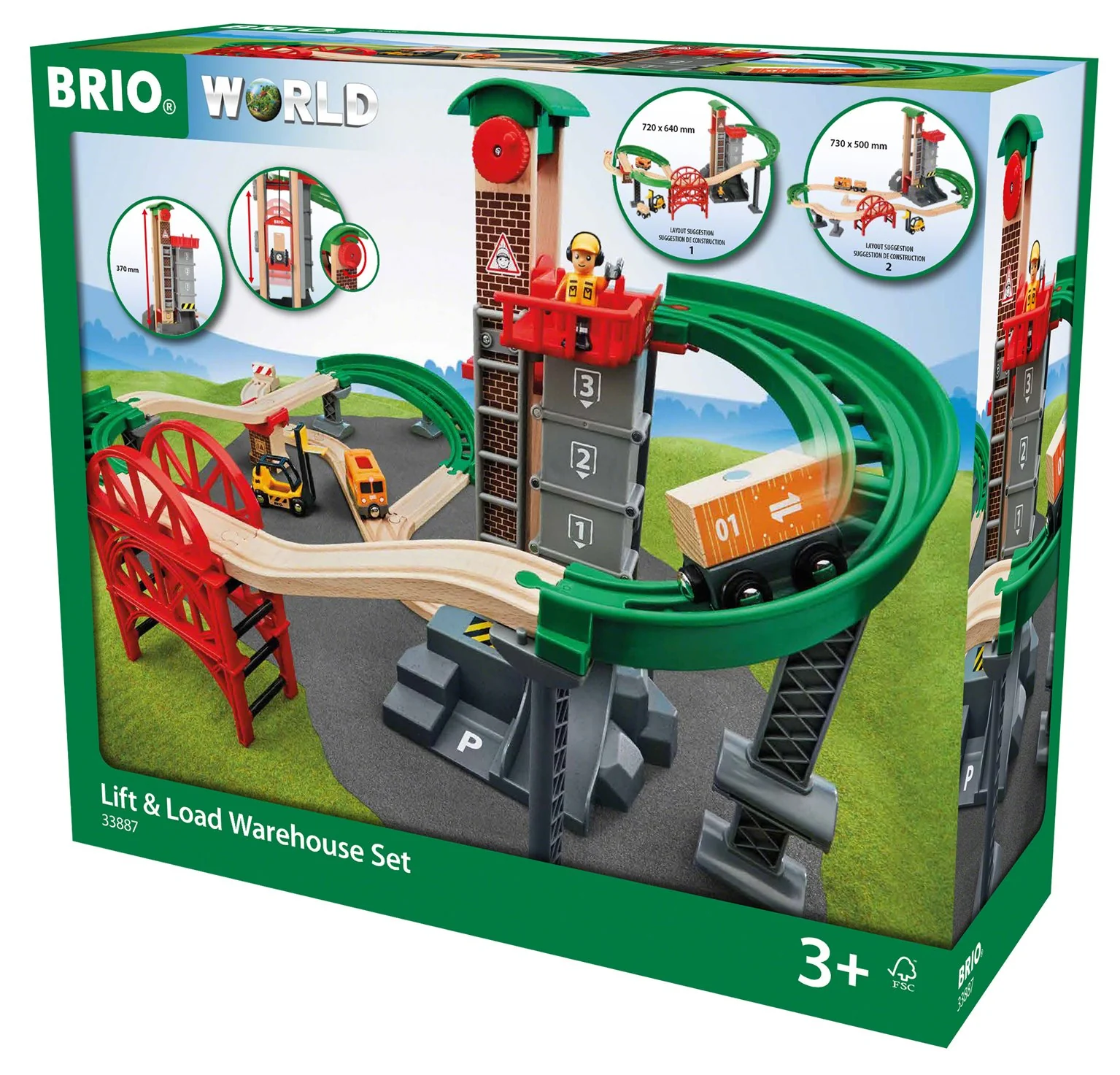 33887 BRIO World - Lift & Load Warehouse Set - Image 4