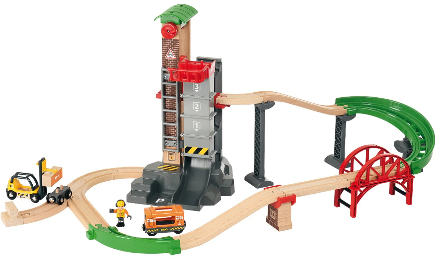 33887 BRIO World - Lift & Load Warehouse Set - Image 6