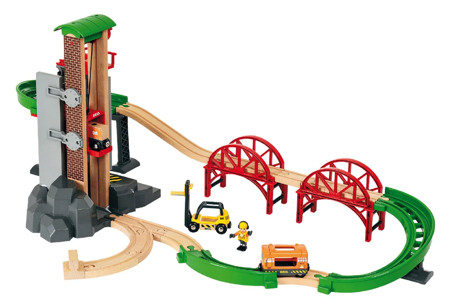 33887 BRIO World - Lift & Load Warehouse Set - Image 7