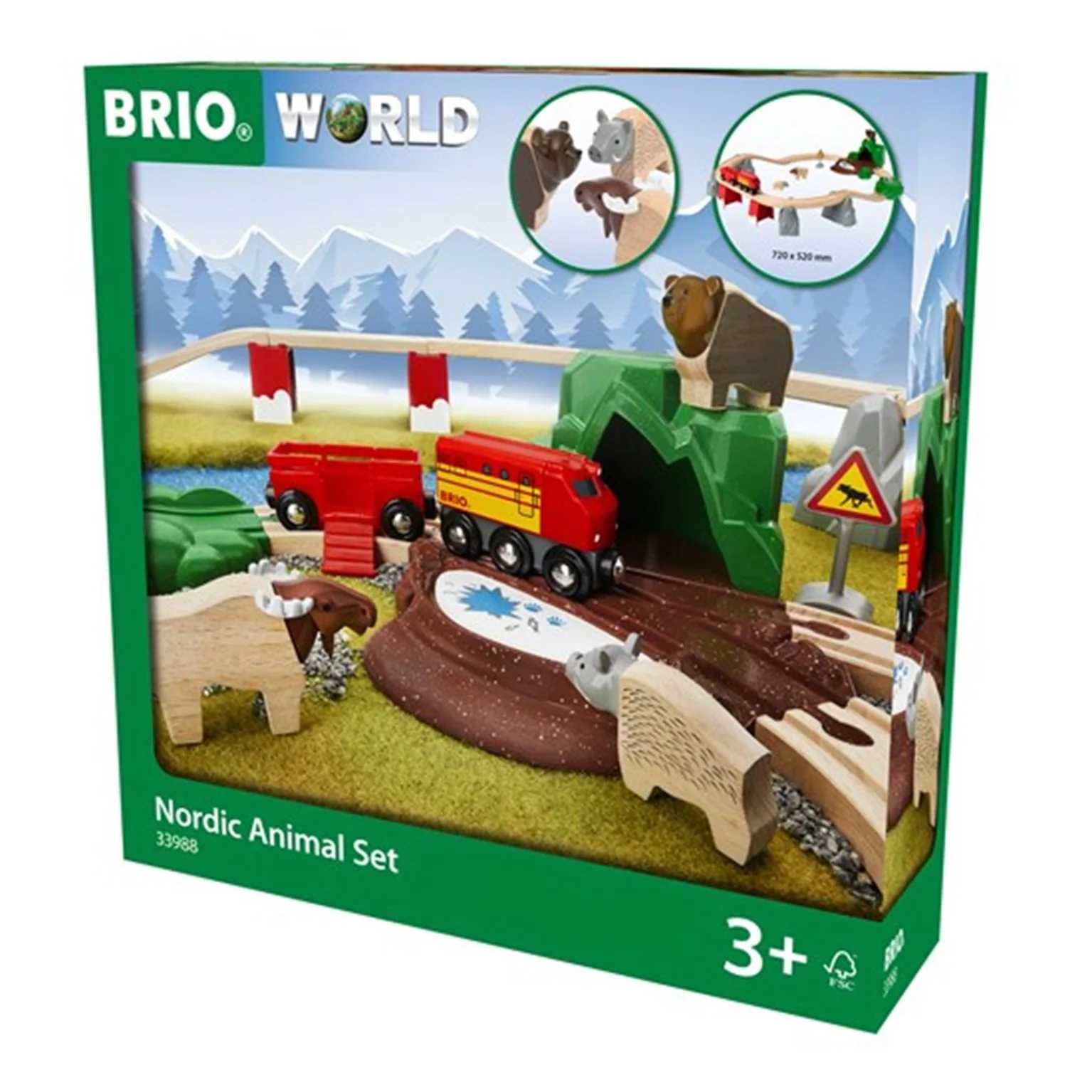 33988 Brio World - Nordic Animal Set - Image 3