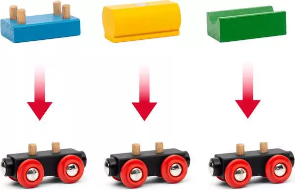 36036 BRIO World Railway Set 65th Anniversary Train Set - Image 4