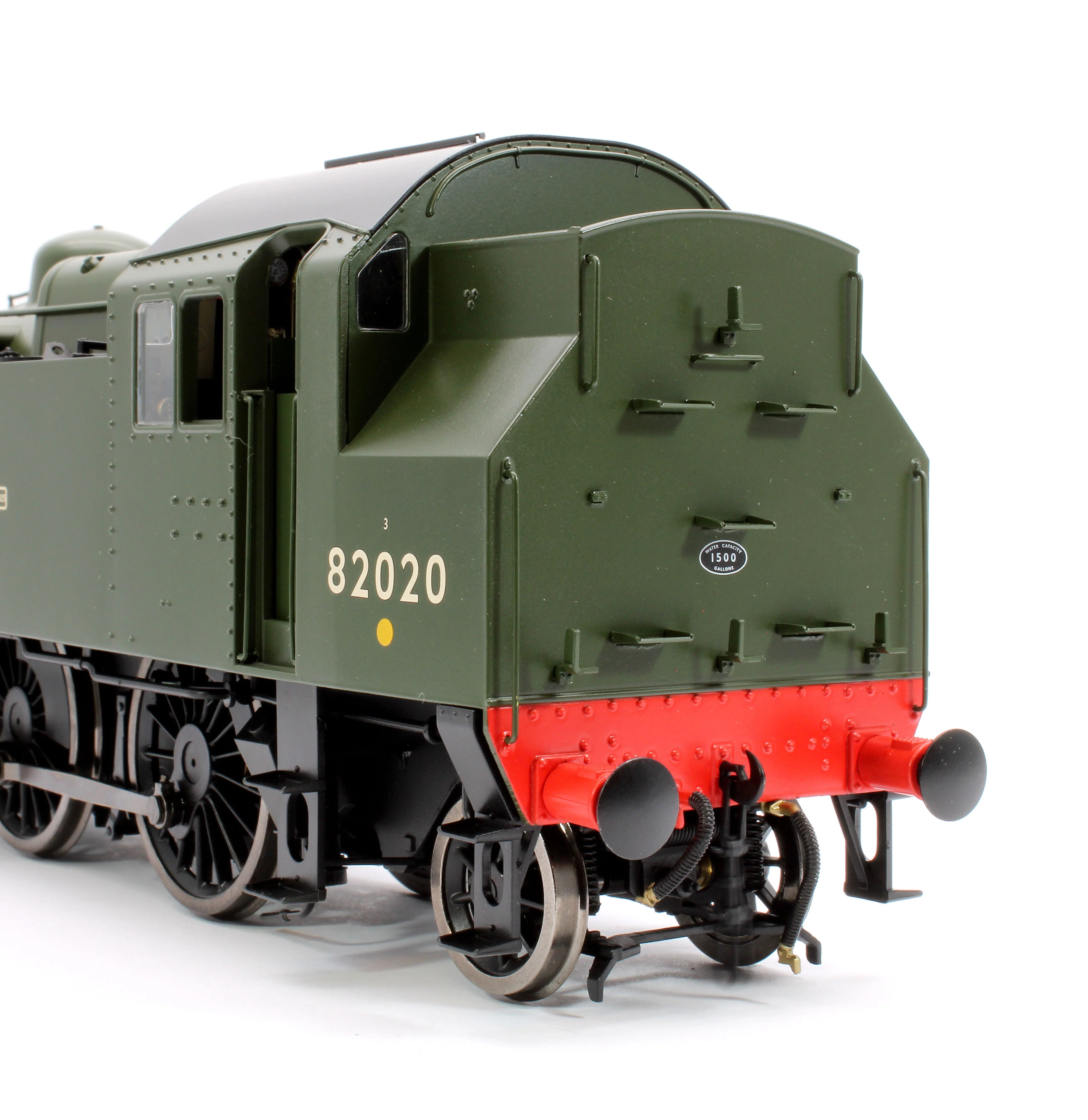 LHT-S-8207D British Railways Standard 3MT 2-6-2T Green Late Crest 82020 - Steam Tank Locomotive - DCC Fitted - Image 7