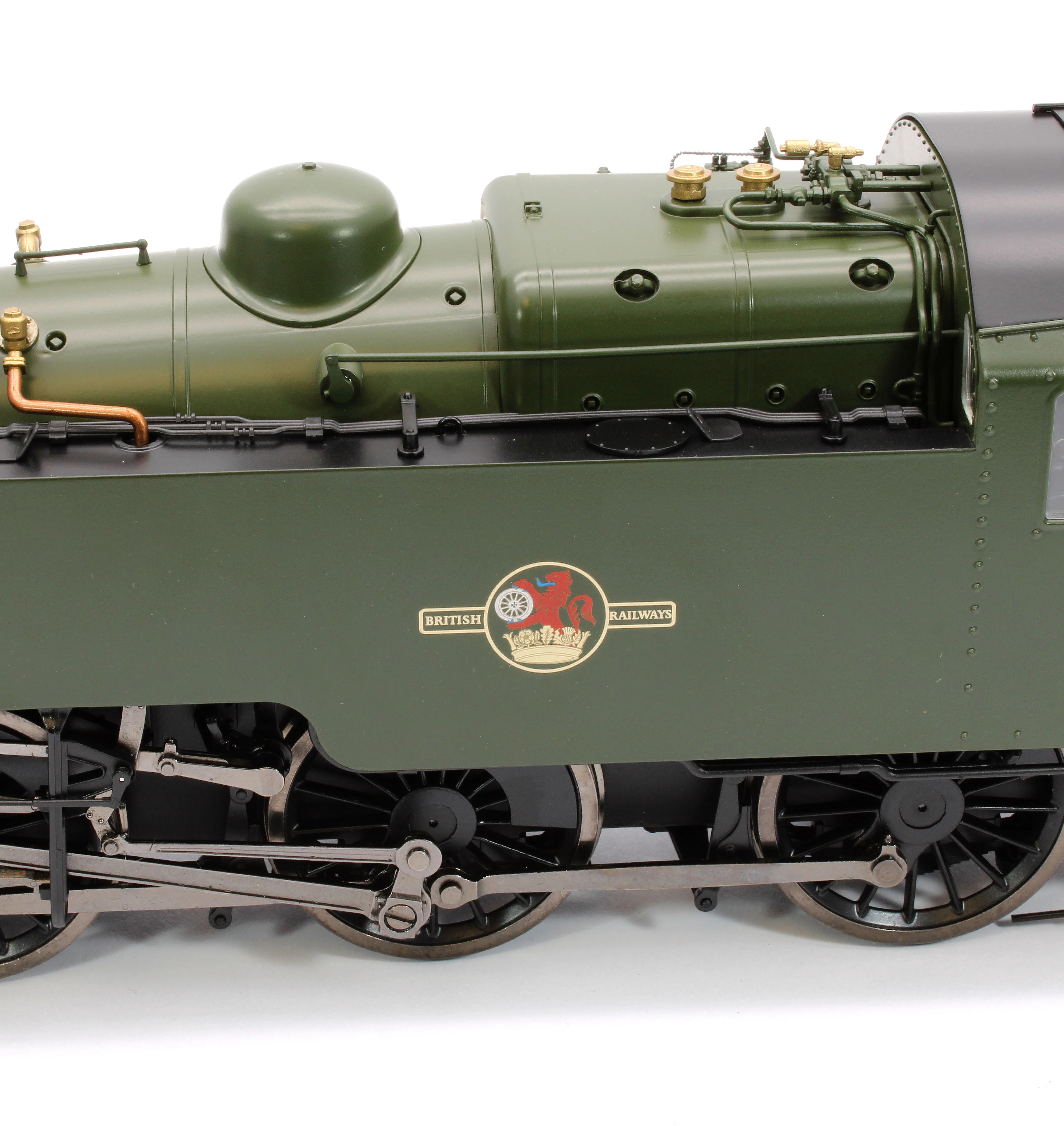 LHT-S-8207D British Railways Standard 3MT 2-6-2T Green Late Crest 82020 - Steam Tank Locomotive - DCC Fitted - Image 8