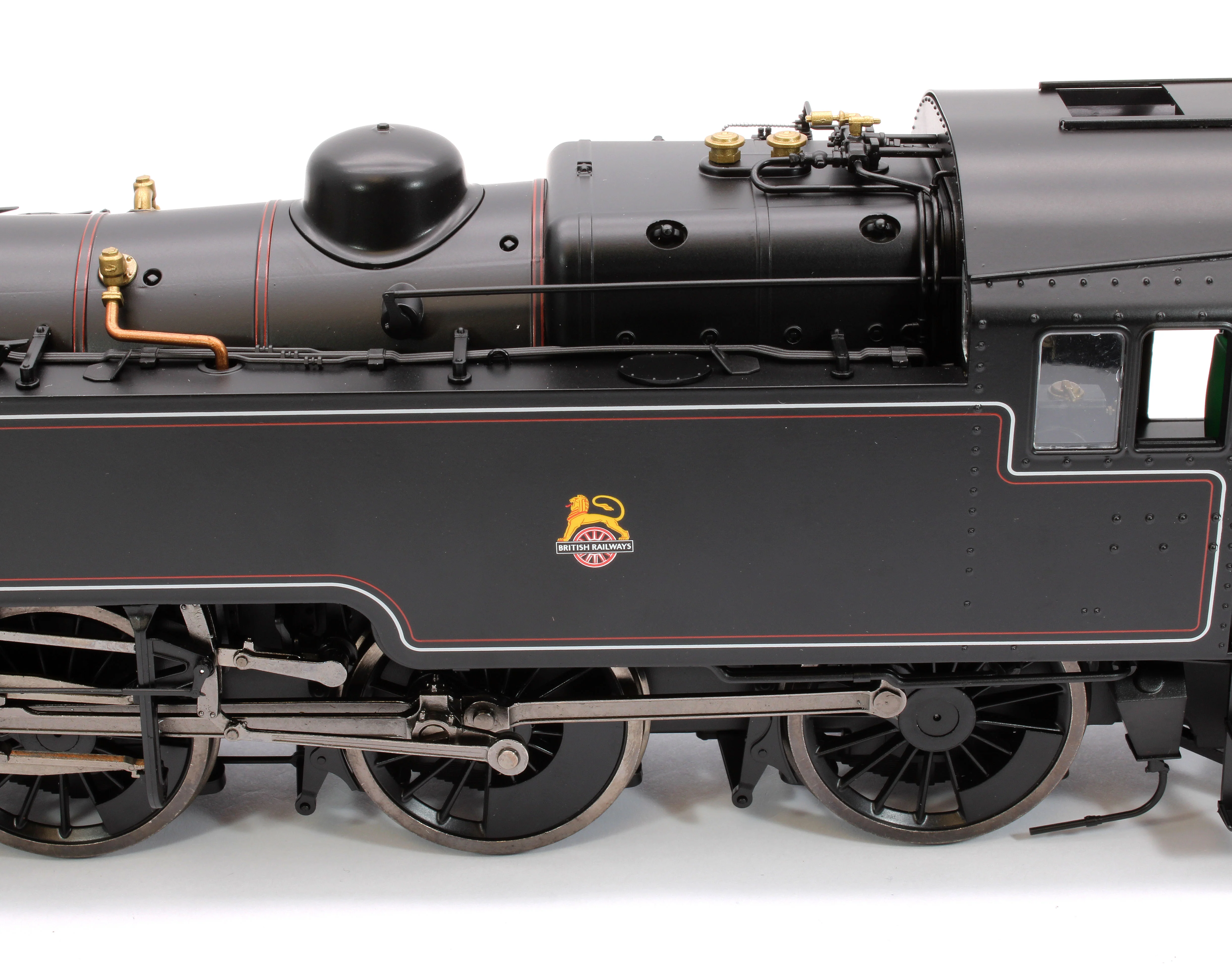 LHT-S-8204D British Railways Standard 3MT 2-6-2T Lined Black Early Crest 82019 - Steam Tank Locomotive - DCC Fitted - Image 8