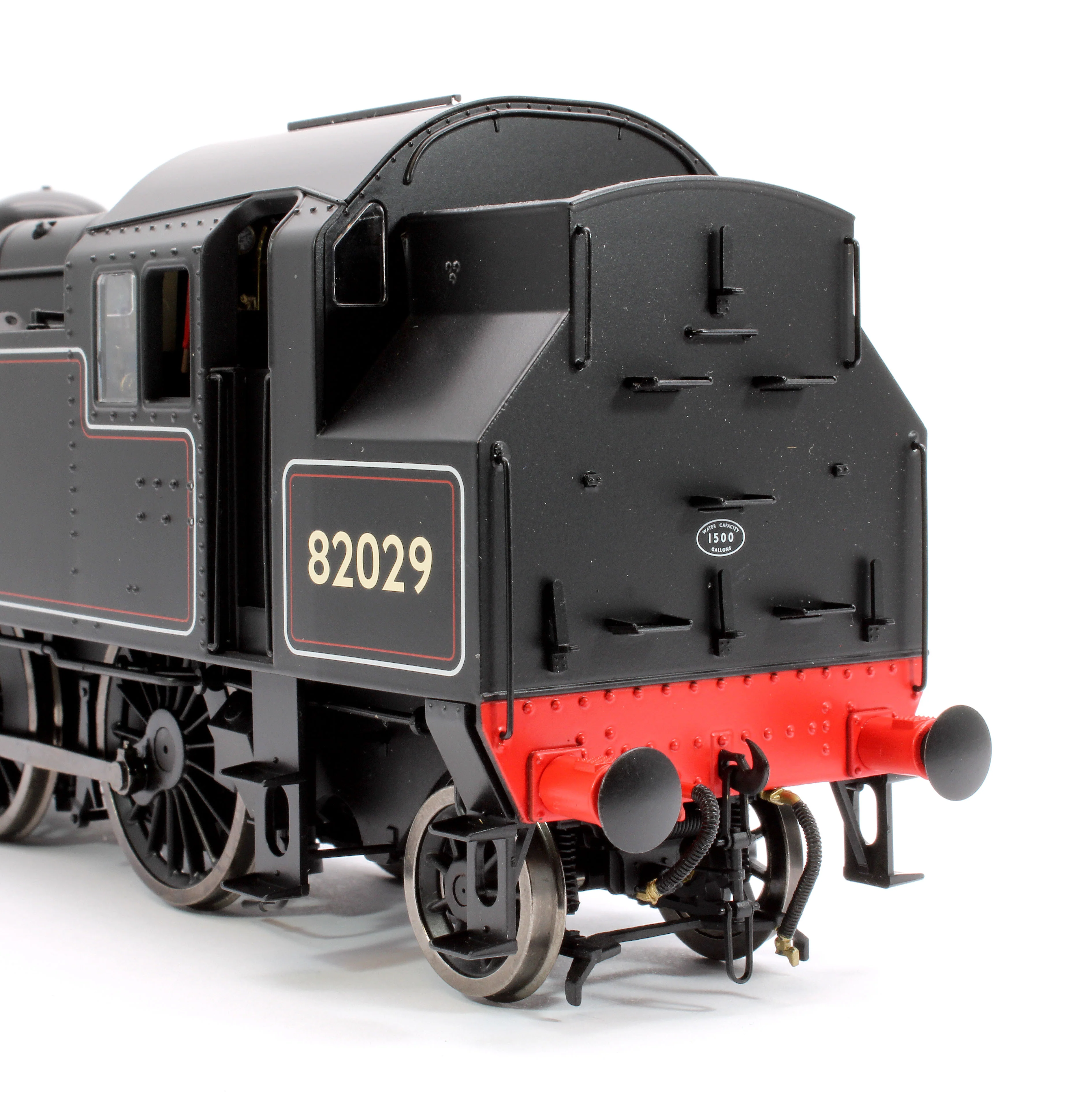 LHT-S-8202S British Railways Standard 3MT 2-6-2T Lined Black Early Crest 82029 - Steam Tank Locomotive - DCC Sound - Image 7