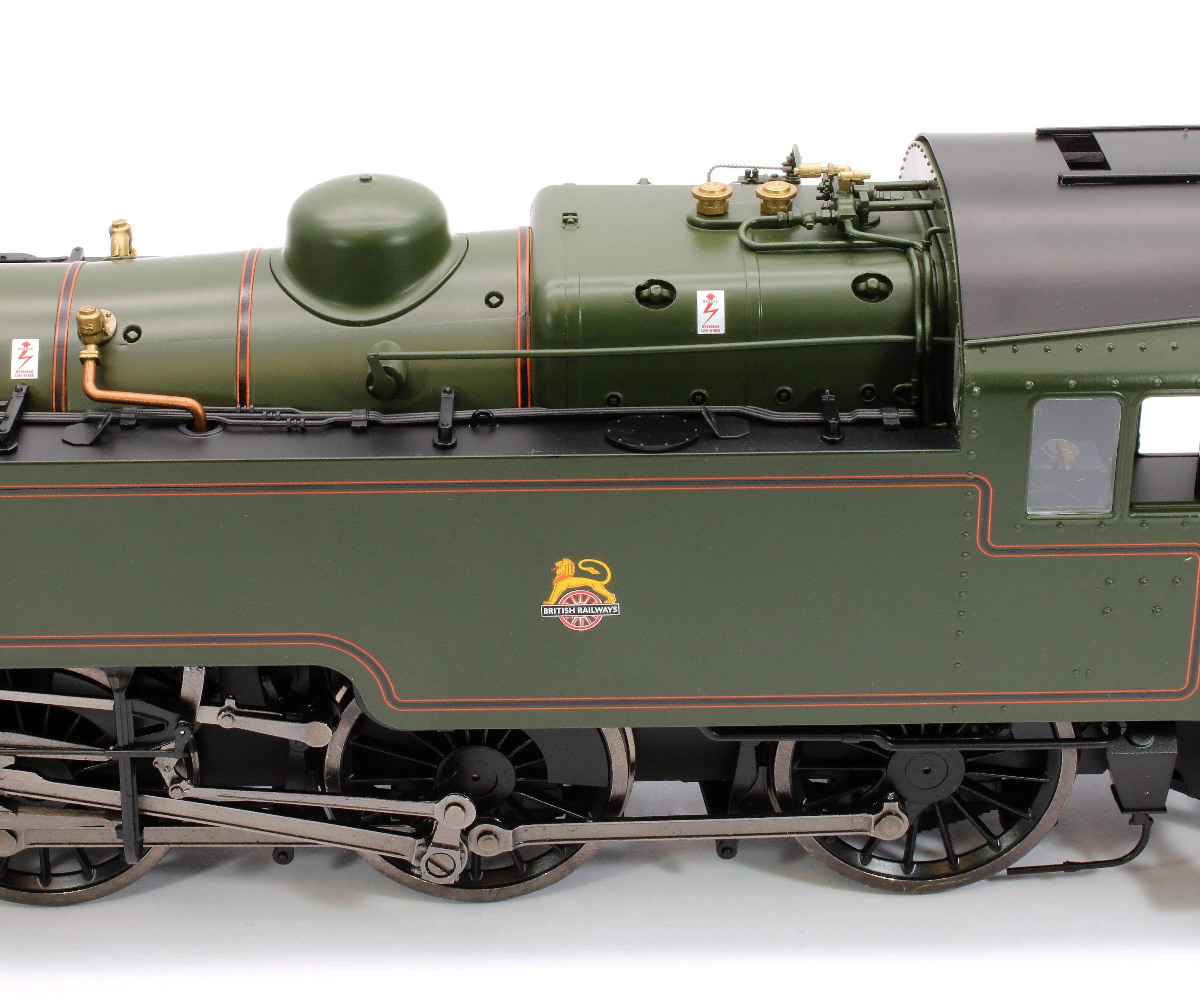 LHT-S-8206D British Railways Standard 3MT 2-6-2T Lined Green Early Crest 82003 - Steam Tank Locomotive - DCC Fitted - Image 8