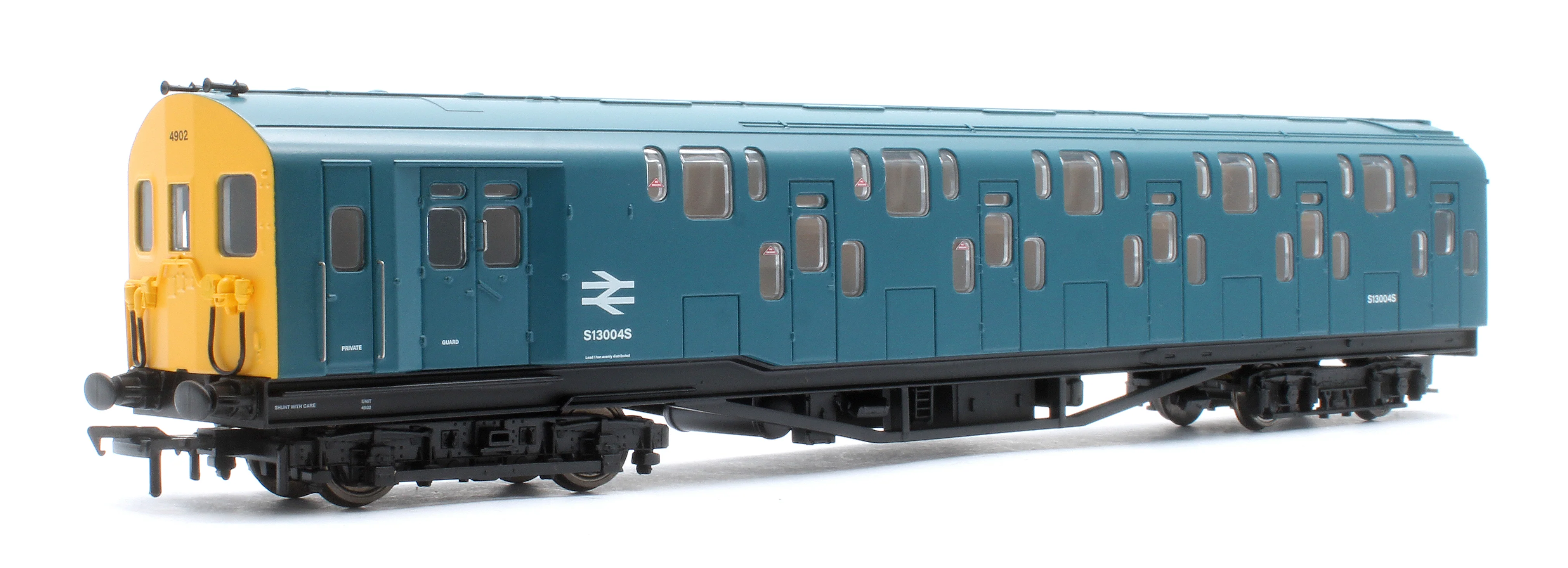 KRM-4DD-OO-R-2-B Bulleid Class 4DD Double Decker 4 Car EMU 4002/4902 BR Blue with Full Yellow Ends - Image 9