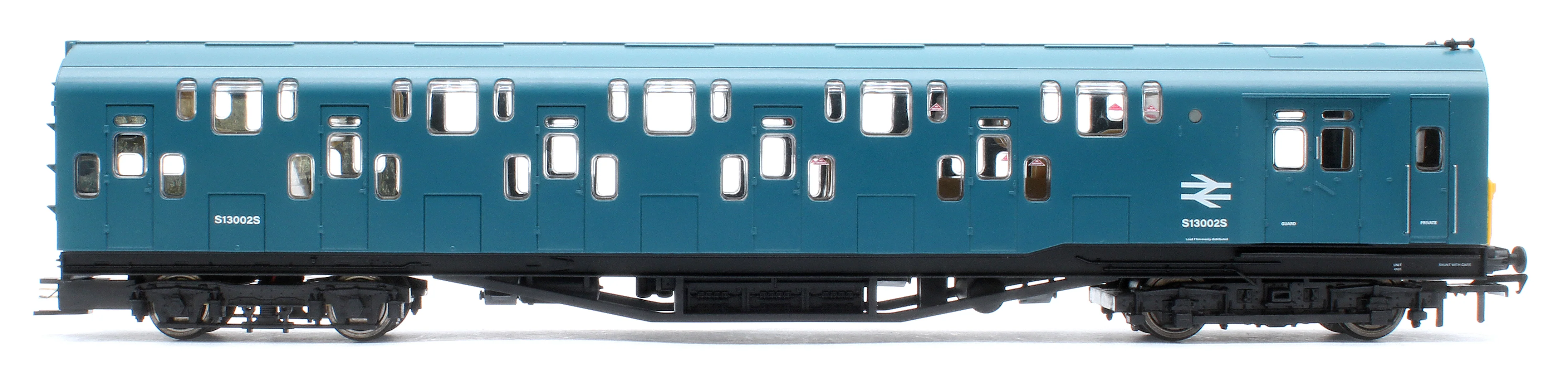 KRM-4DD-OO-F-1-B Bulleid Class 4DD Double Decker 4 Car EMU 4001/4901 BR Blue with Full Yellow Ends - DCC Fitted - Image 10