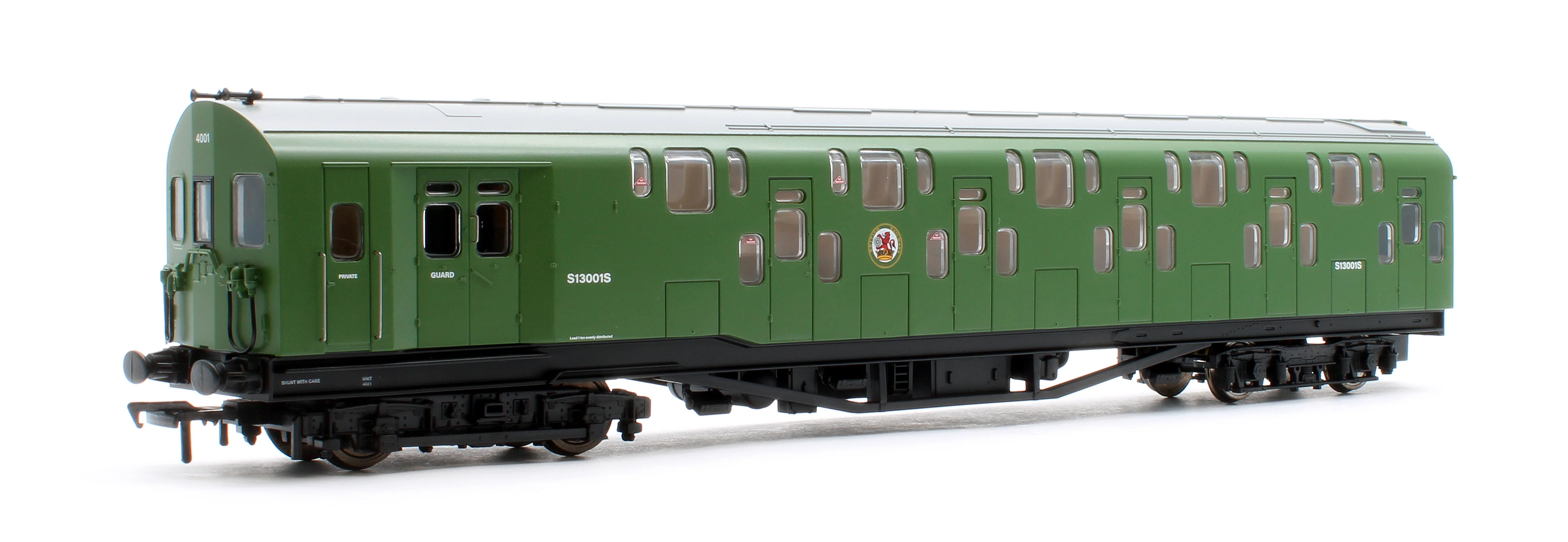 KRM-4DD-OO-R-1-G Bulleid Class 4DD Double Decker 4 Car EMU 4001/4901 BR Green - Image 4