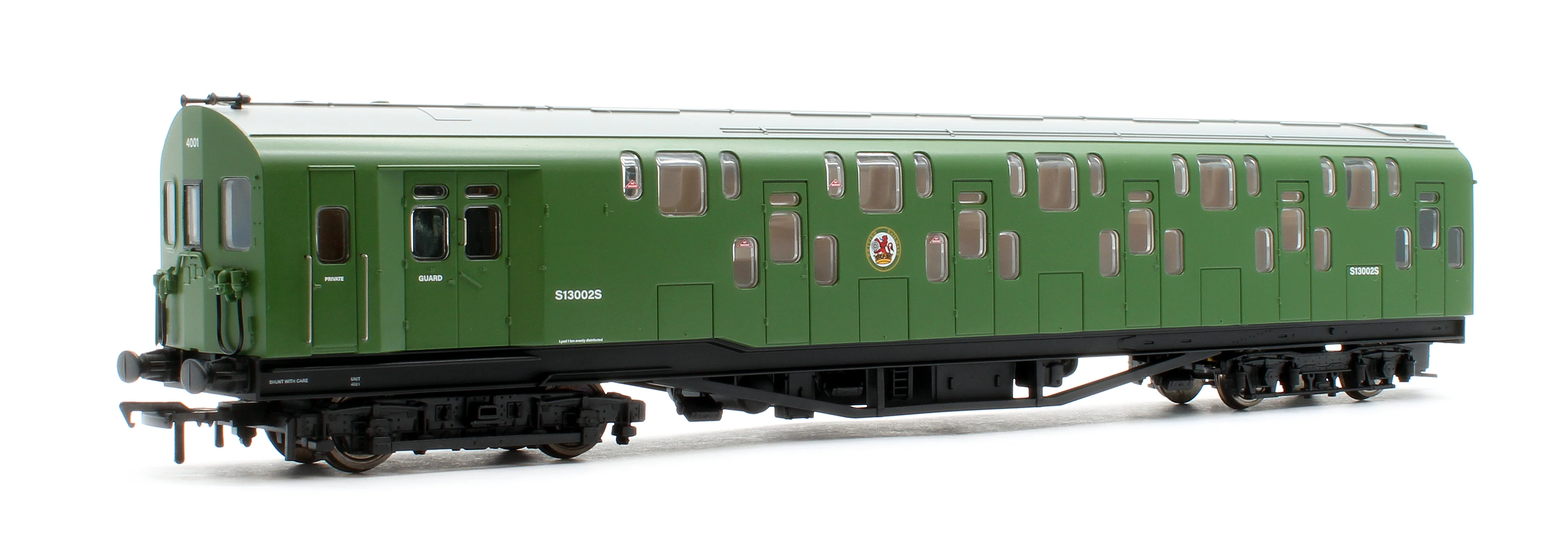 KRM-4DD-OO-R-1-G Bulleid Class 4DD Double Decker 4 Car EMU 4001/4901 BR Green - Image 6