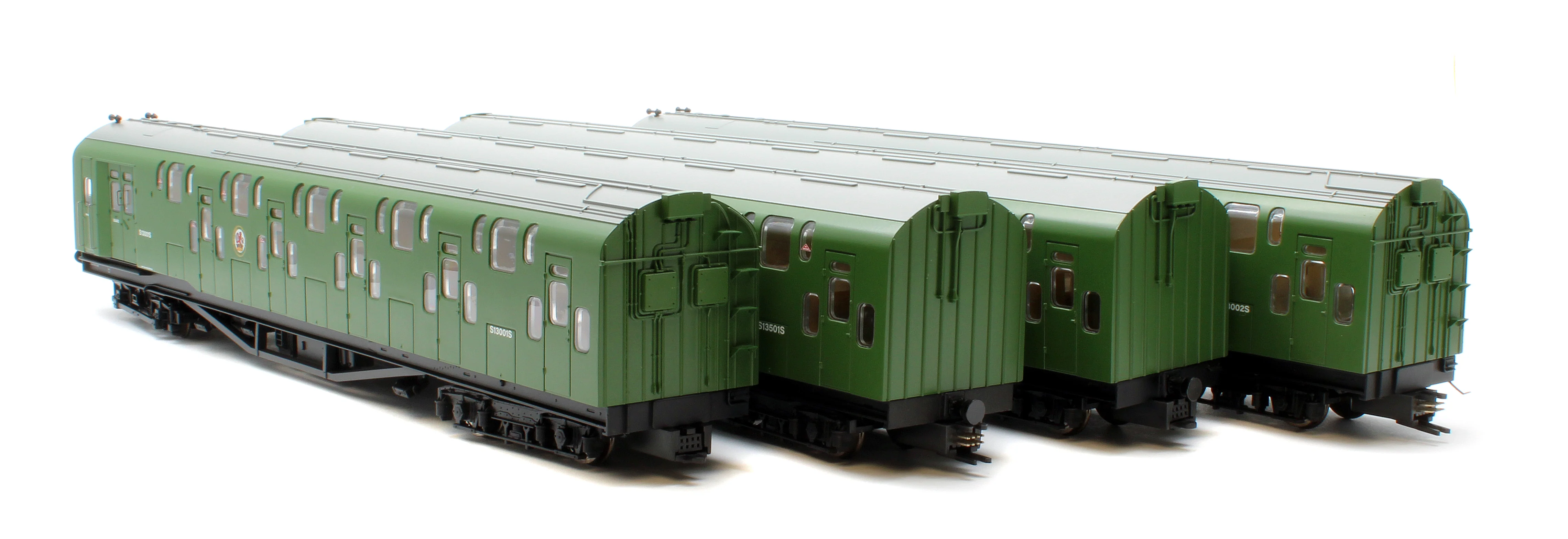 KRM-4DD-OO-S-1-G Bulleid Class 4DD Double Decker 4 Car EMU 4001/4901 BR Green - Sound Fitted - Image 3