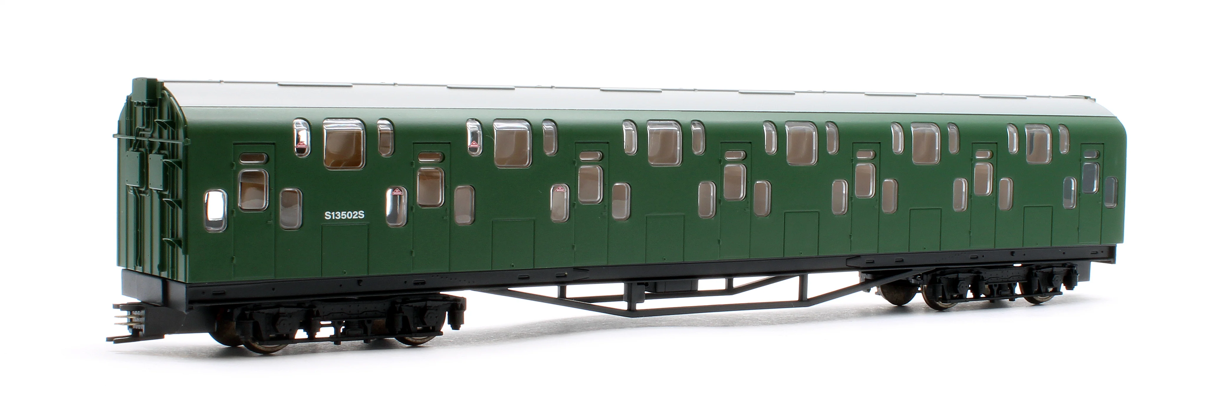 KRM-4DD-OO-F-1-G1 Bulleid Class 4DD Double Decker 4 Car EMU 4001/4901 BR Green with Small Yellow Ends - DCC Fitted - Image 6