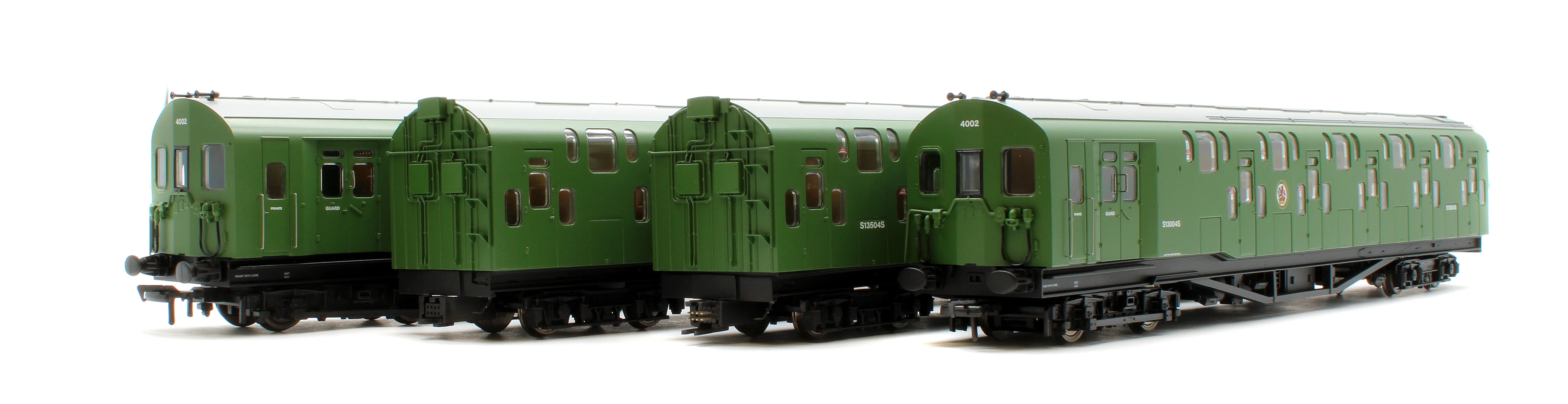 KRM-4DD-OO-R-2-G Bulleid Class 4DD Double Decker 4 Car EMU 4002/4902 BR Green