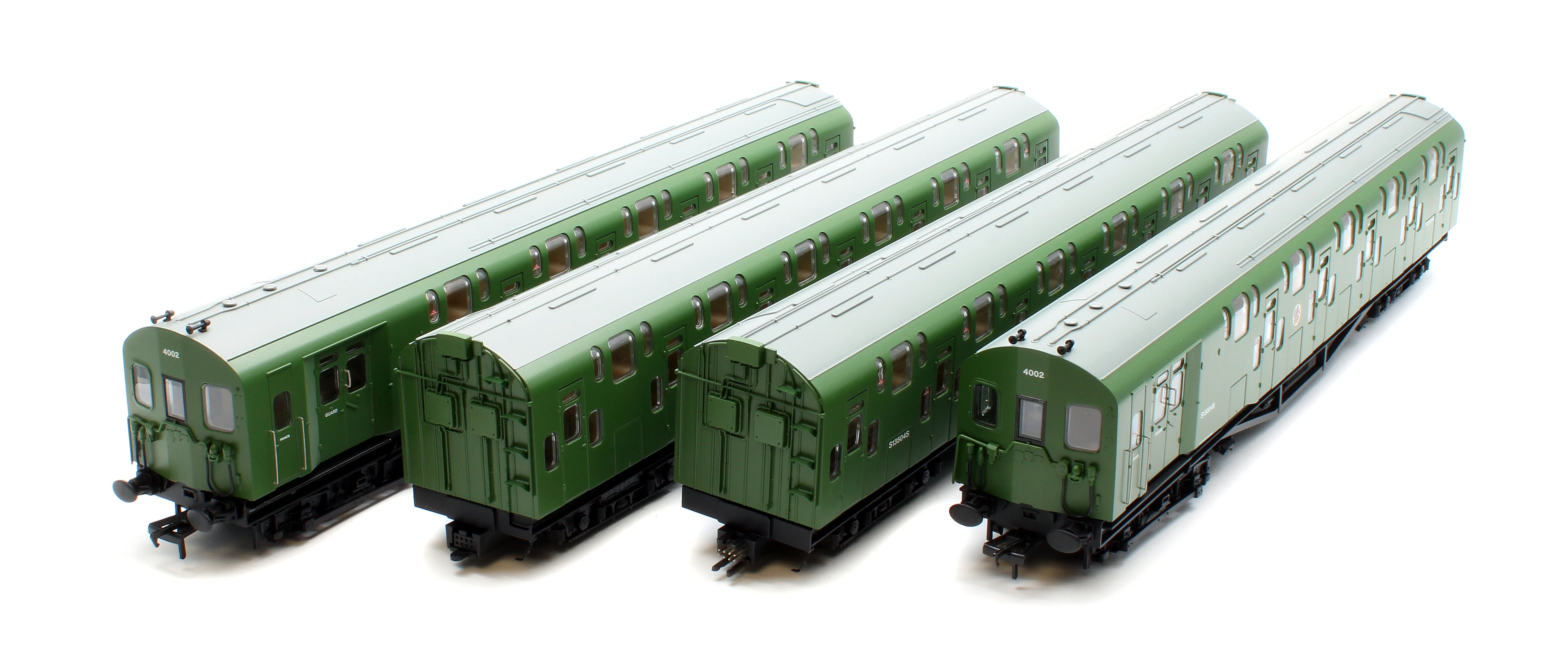 KRM-4DD-OO-S-2-G Bulleid Class 4DD Double Decker 4 Car EMU 4002/4902 BR Green - Sound Fitted - Image 3