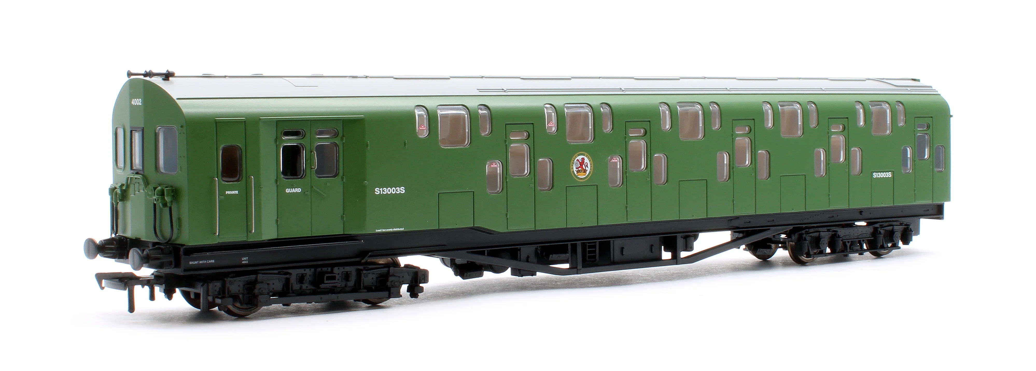 KRM-4DD-OO-S-2-G Bulleid Class 4DD Double Decker 4 Car EMU 4002/4902 BR Green - Sound Fitted - Image 4