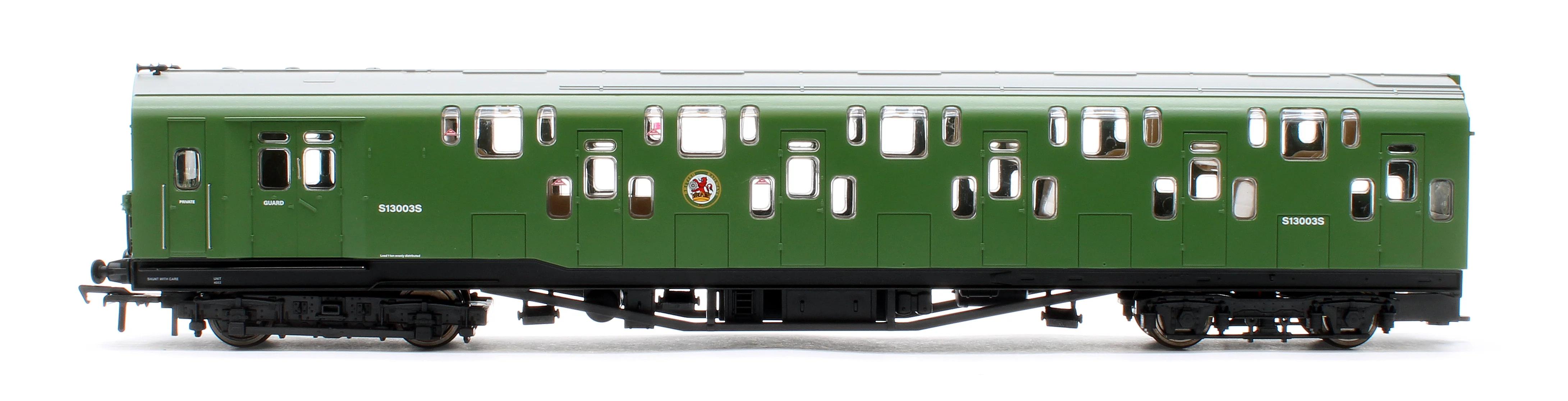 KRM-4DD-OO-S-2-G Bulleid Class 4DD Double Decker 4 Car EMU 4002/4902 BR Green - Sound Fitted - Image 5