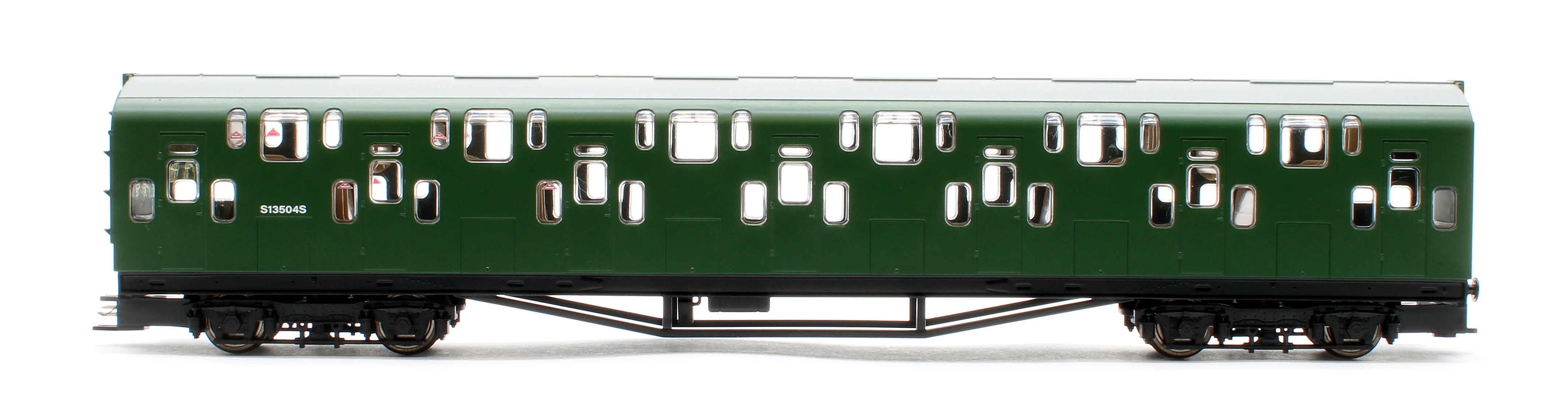 KRM-4DD-OO-R-2-G1 Bulleid Class 4DD Double Decker 4 Car EMU 4002/4902 BR Green with Small Yellow Ends - Image 8
