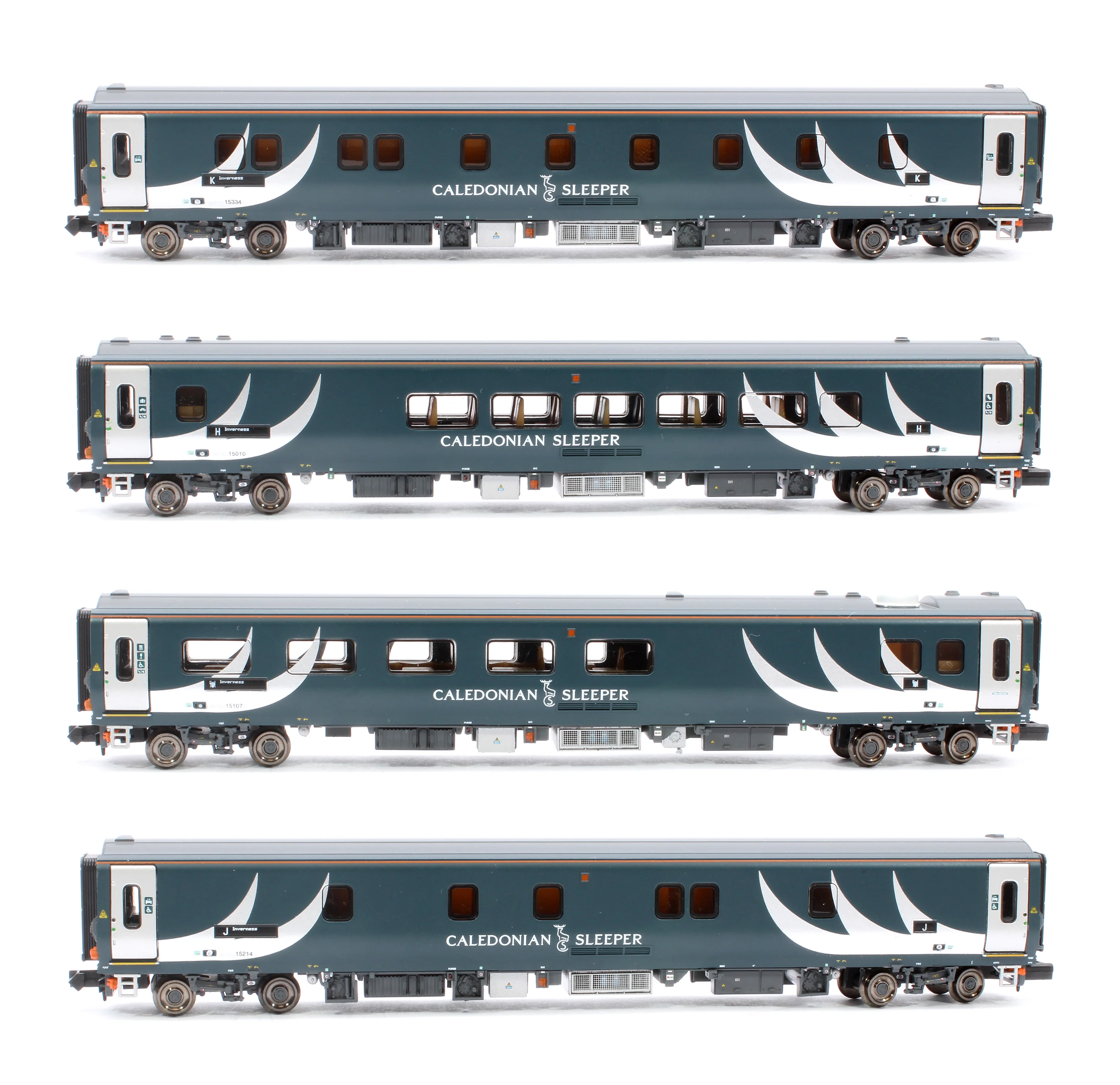 Caledonian Sleeper Mark 5 Highlander pack 3: Inverness part 1 4-car pack