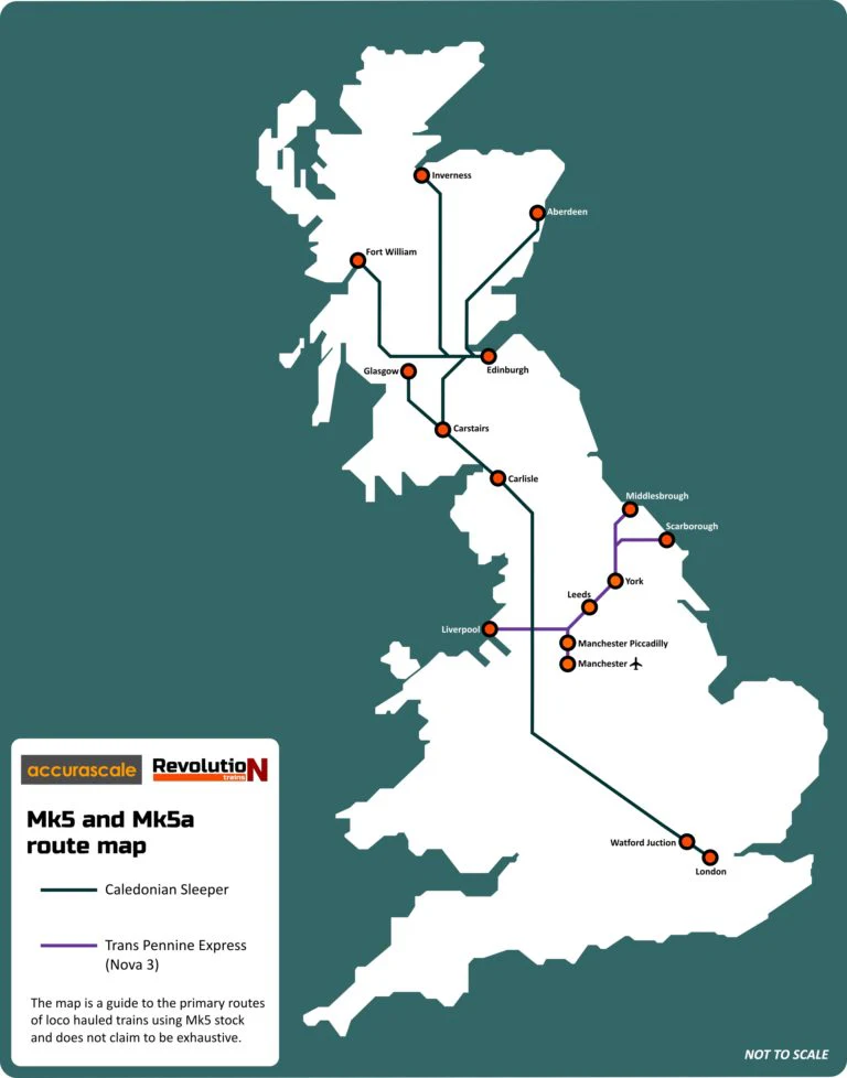Caledonian Sleeper Mark 5 Highlander pack 3: Inverness part 1 4-car pack - Image 7