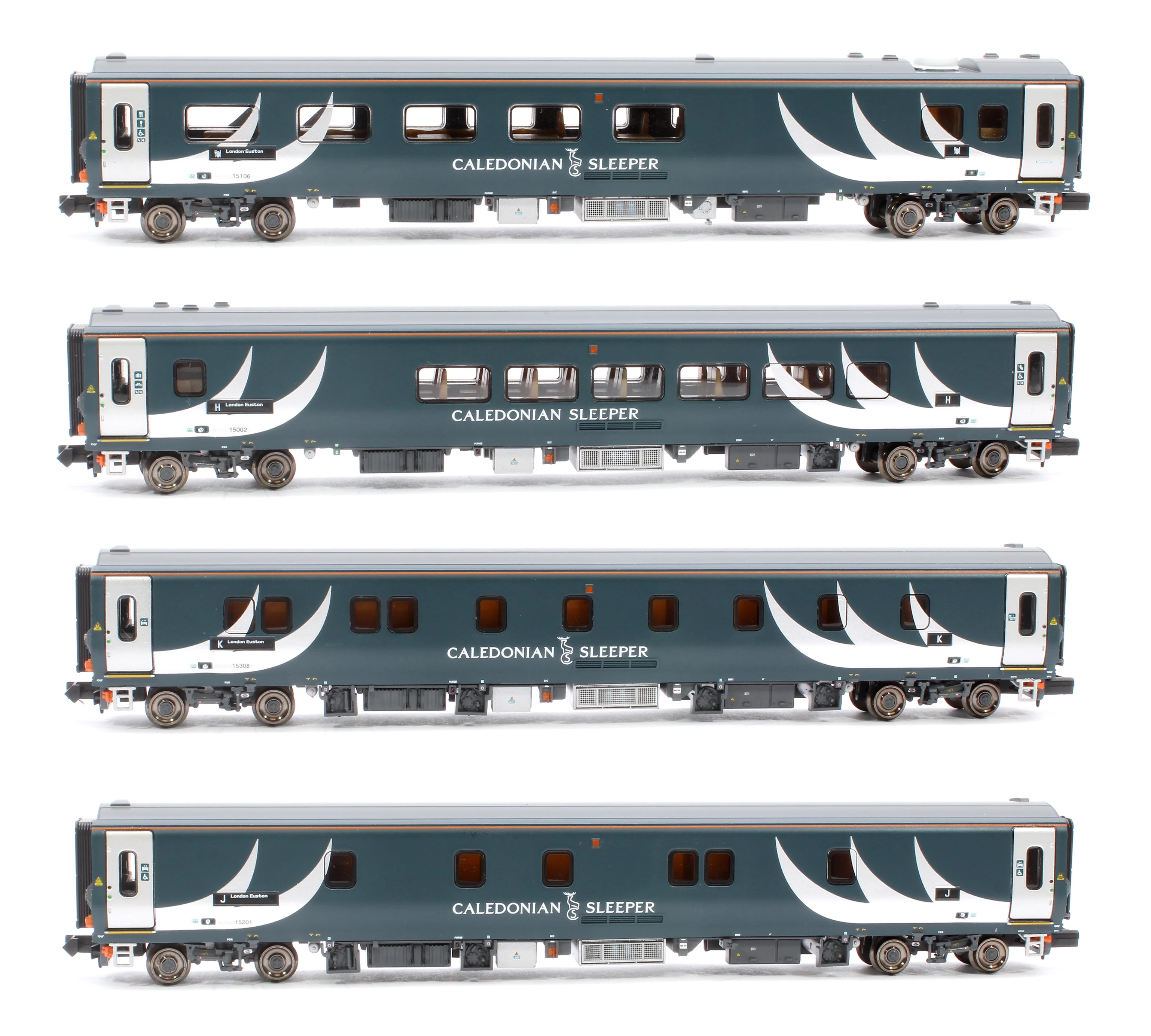 Caledonian Sleeper Mark 5 Lowlander pack 1: Glasgow part 1 4-car pack