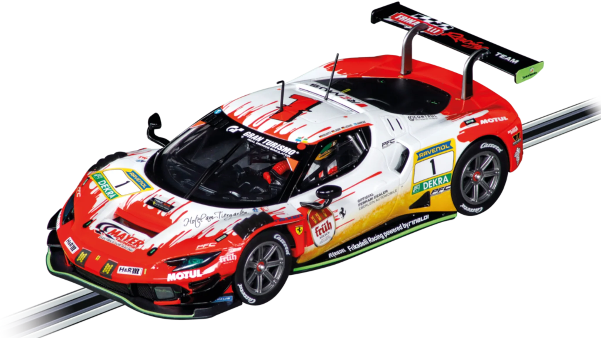 20023988 Carrera Digital 124 Ferrari 296 GT3 "Frikadelli Racing, No.1" 24H Nürburgring