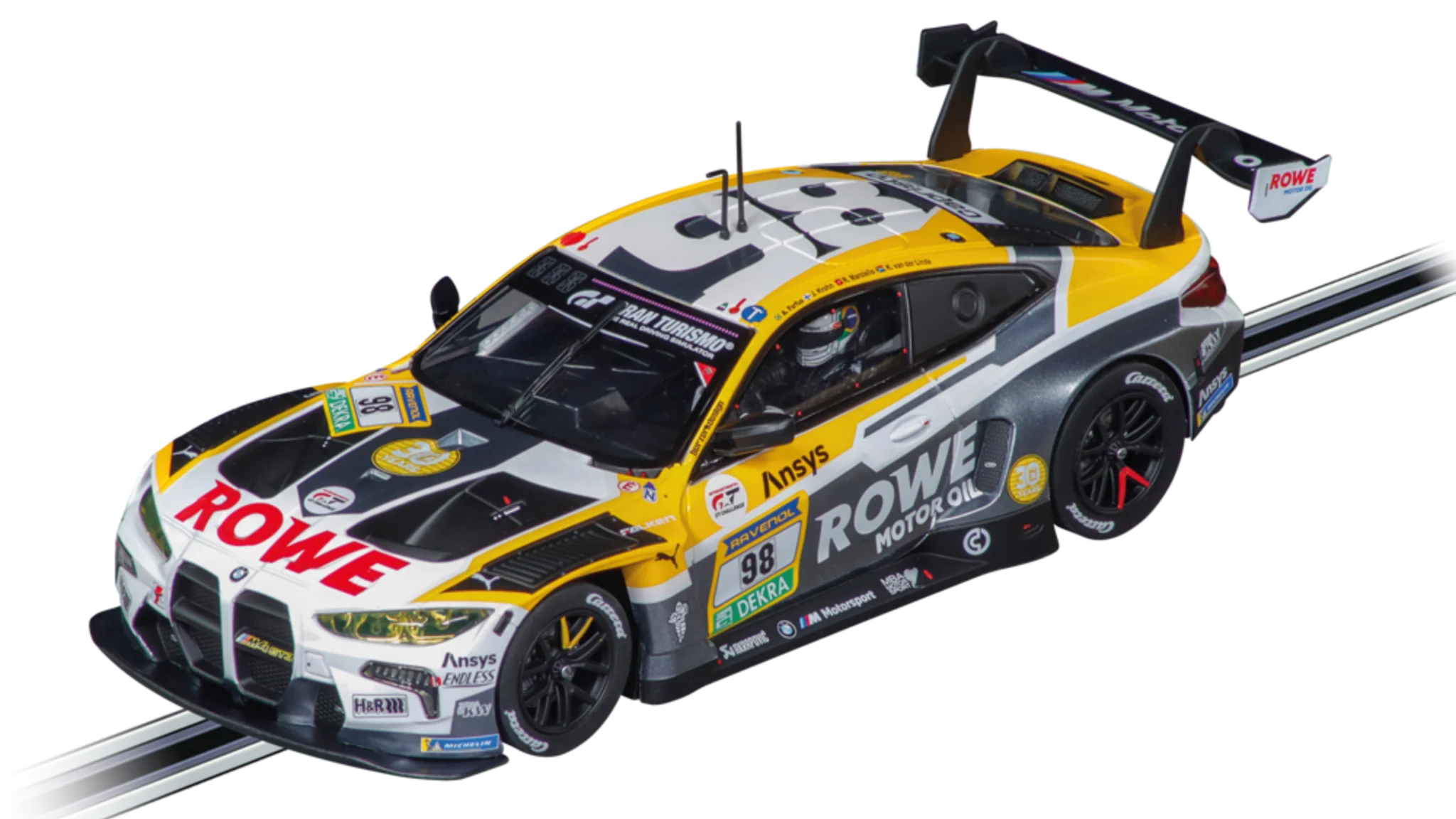 20024013 Carrera Digital 124 BMW M4 GT3 Evo 'ROWE Racing, No.98', 24h Nürburgring
