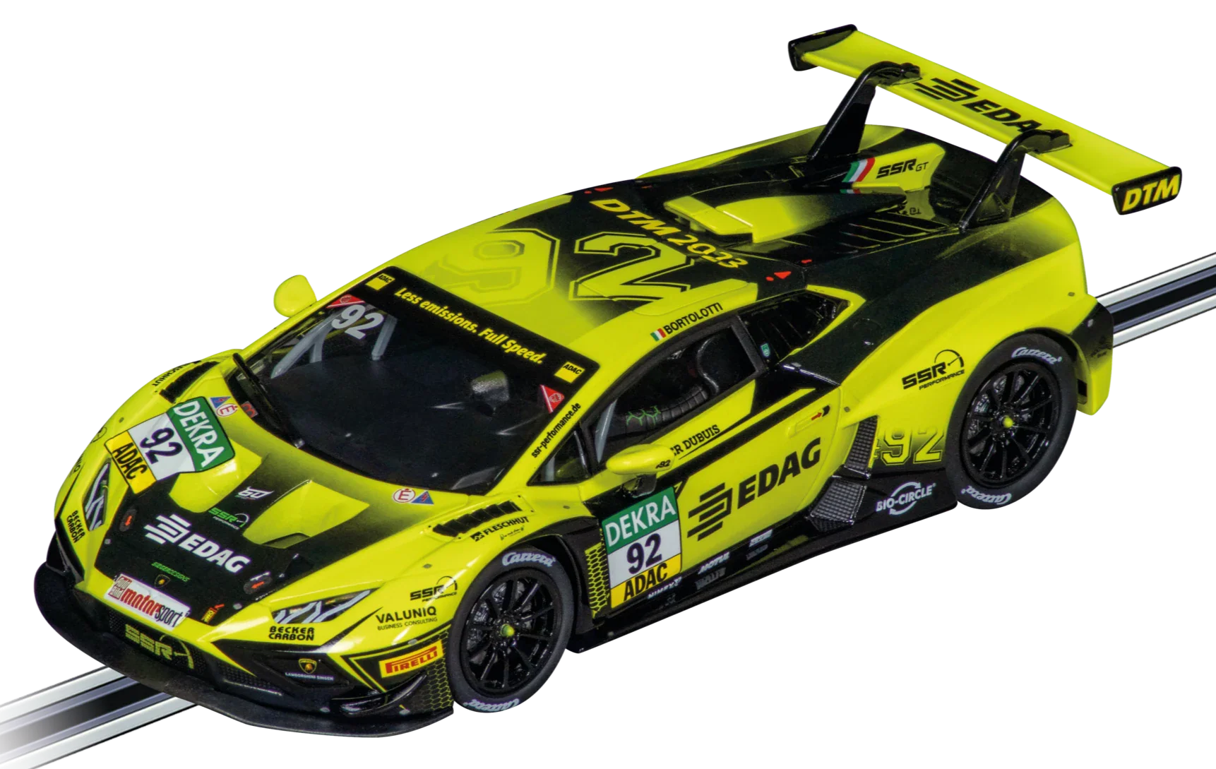 20027769 Carrera EVOLUTION Lamborghini Huracán GT3 Evo2 "SSR Performance, M.Bortolotti, No.92", DTM 2023