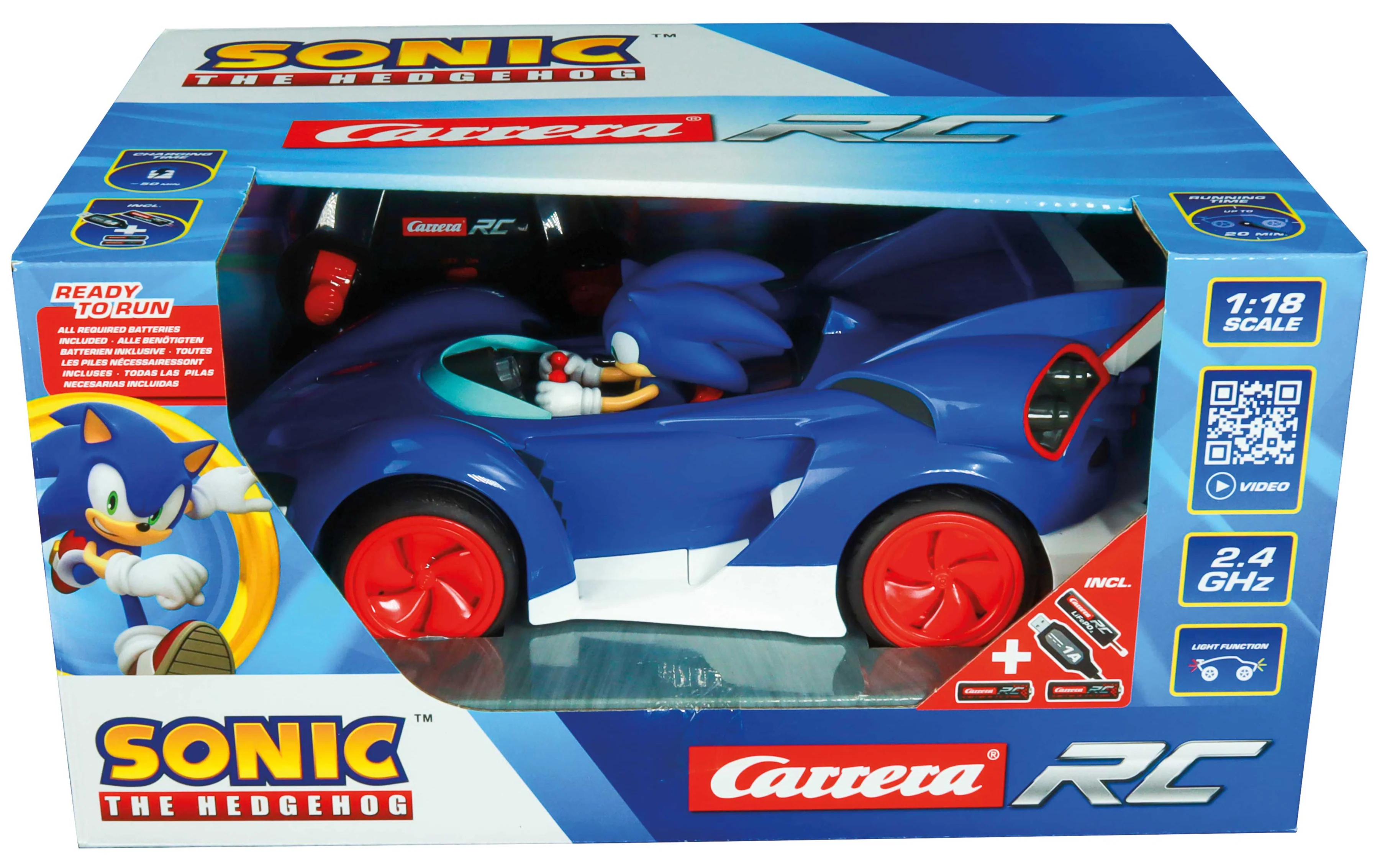 370201063 Carrera RC Sonic the Hedgehog™ - Team Sonic Racing, Sonic - Performance Version - Image 11