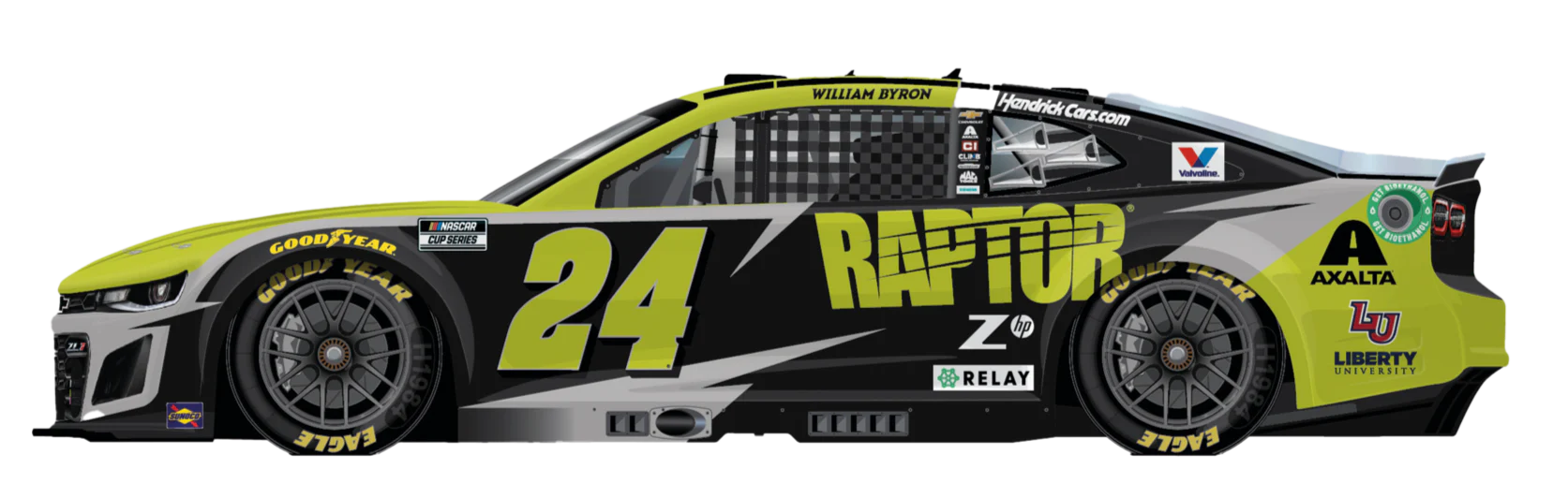 20032091 Carrera Digital 132 NASCAR Camaro NextGen ZL1 "Hendrick Motorsports, William Byron, No.24" Season 2026 - Image 2