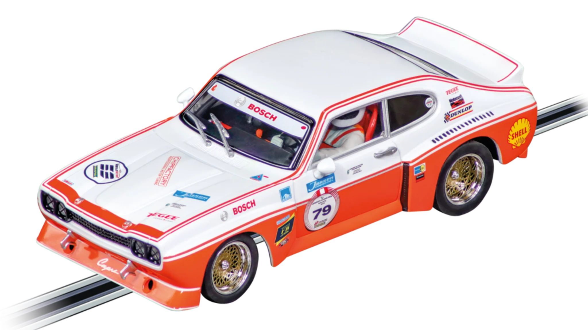 20027891 Carrera Evolution Ford Capri RS 3100 Gr.2 'No.79' Salzburgring