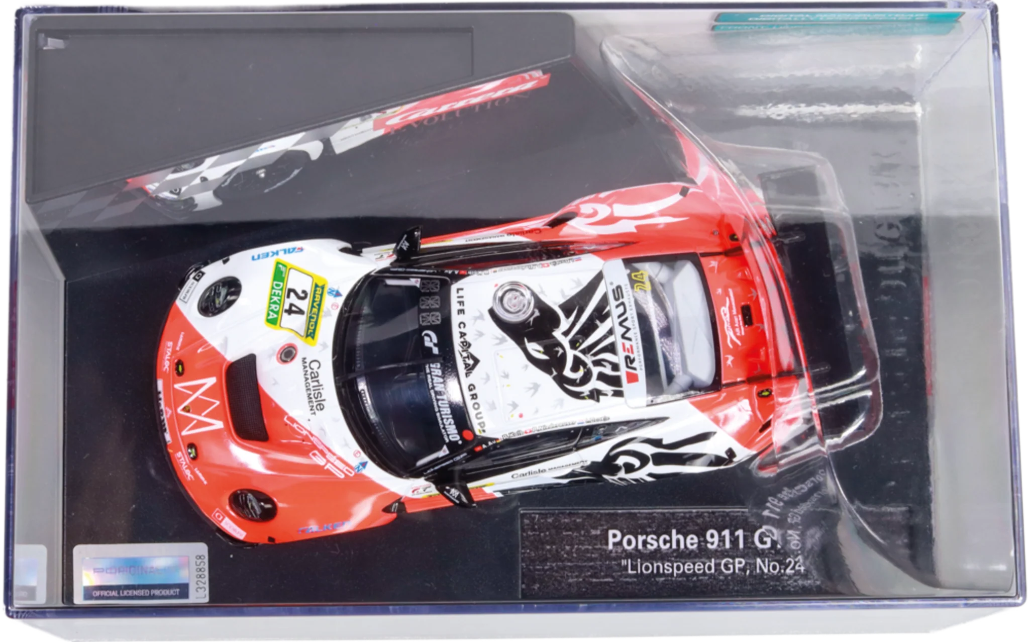 20027821 Carrera Evolution Porsche 911 GT3 R "Lionspeed GP, No.24" - Image 3