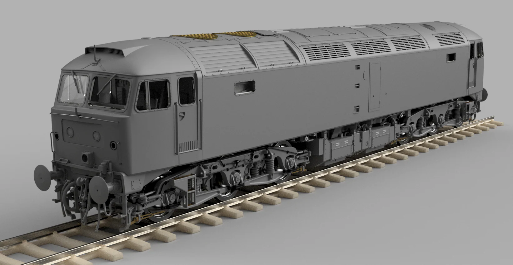 CM-47423-BRB-SFW Highly Detailed Premium Weathered Class 47 BR Blue No.47423 Diesel Locomotive - DCC Sound - Image 2