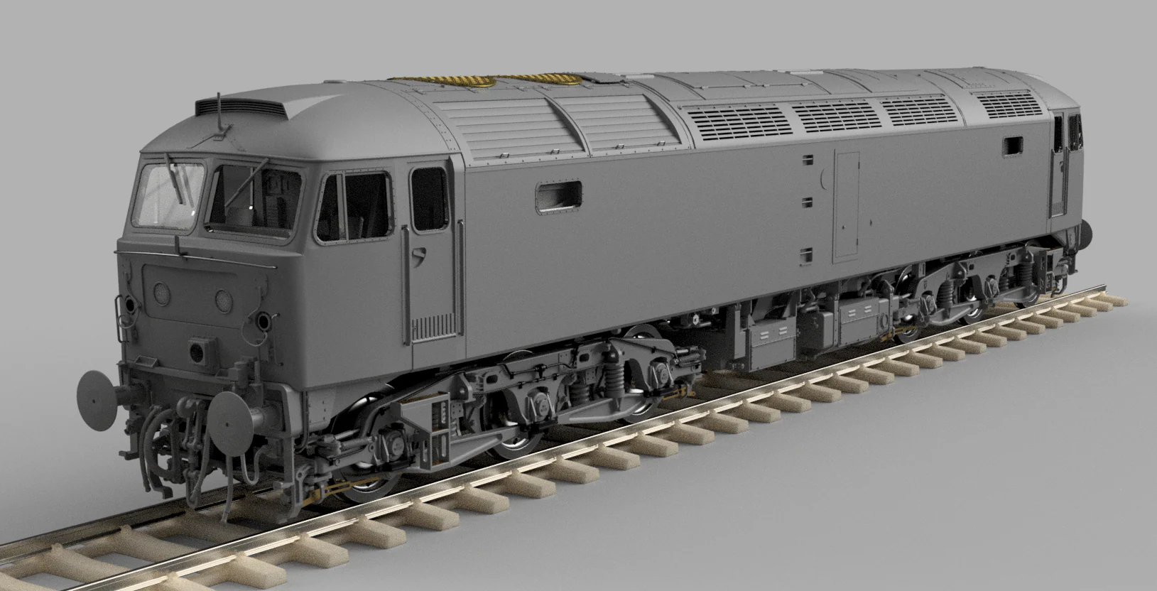 CM-47710-RNSE-SFW Highly Detailed Premium Weathered Class 47 Revised Network SouthEast No.47710 Diesel Locomotive - DCC Sound - Image 3