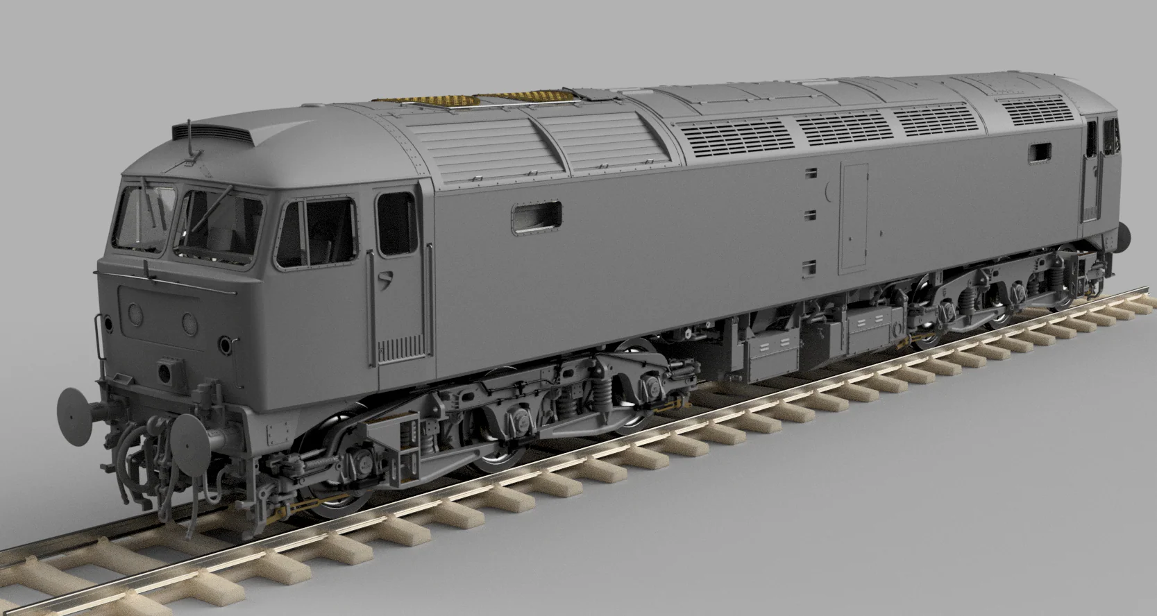 CM-47847-ICSW Highly Detailed Premium Weathered Class 47 Intercity Swallow No.47847 Diesel Locomotive - Image 2