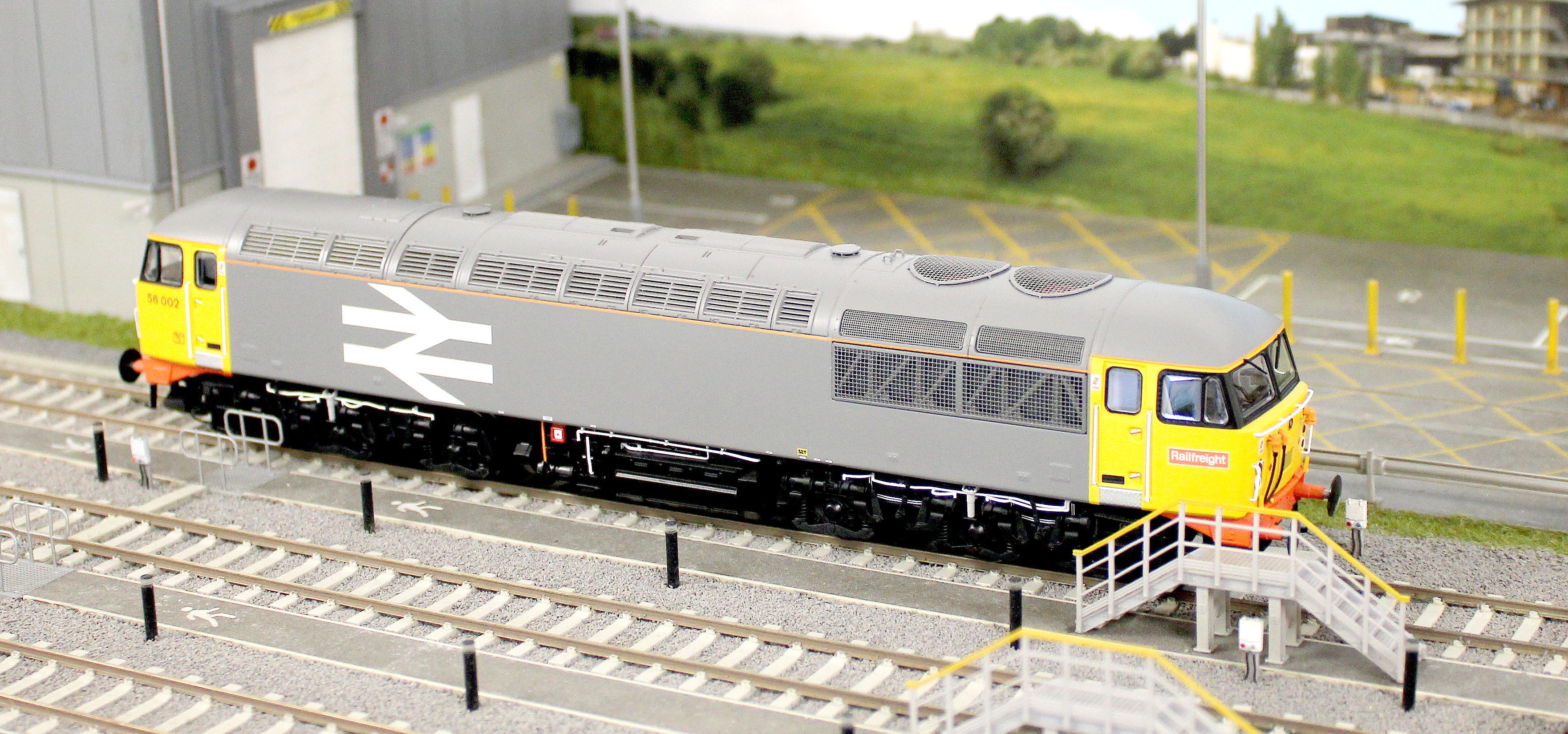 CM - 56002 - OR SF Class 56 BR Original Railfreight Grey No.56002 Diesel Locomotive - DCC Sound - Image 9
