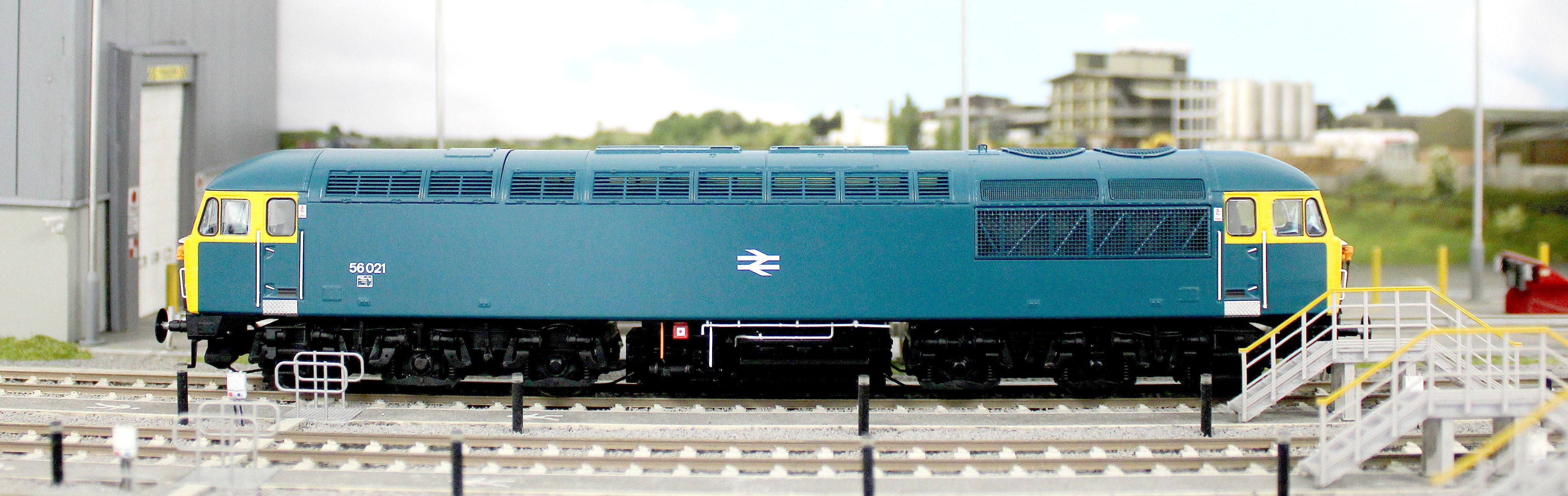 CM - 56021 - BRB Class 56 BR Blue No.56021 Diesel Locomotive - Image 8
