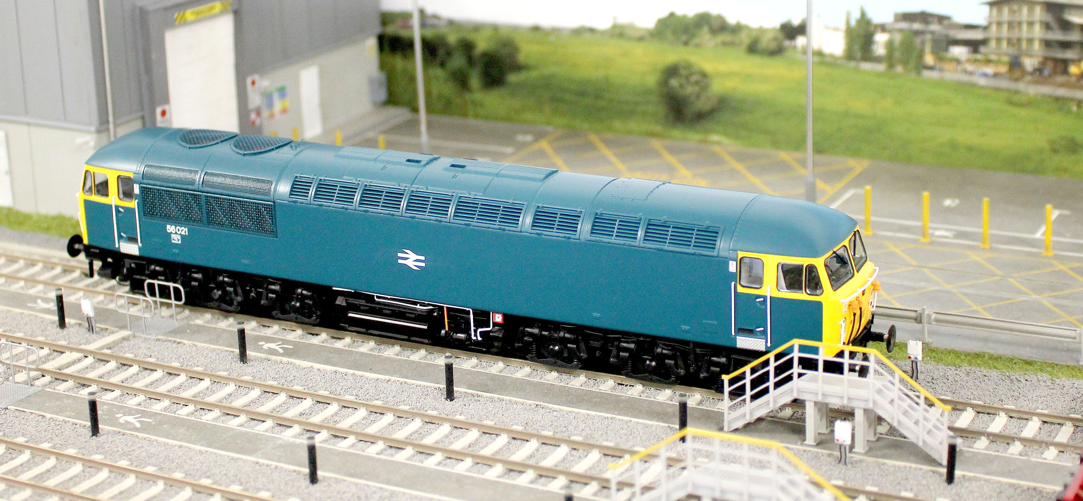 CM - 56021 - BRB Class 56 BR Blue No.56021 Diesel Locomotive - Image 9